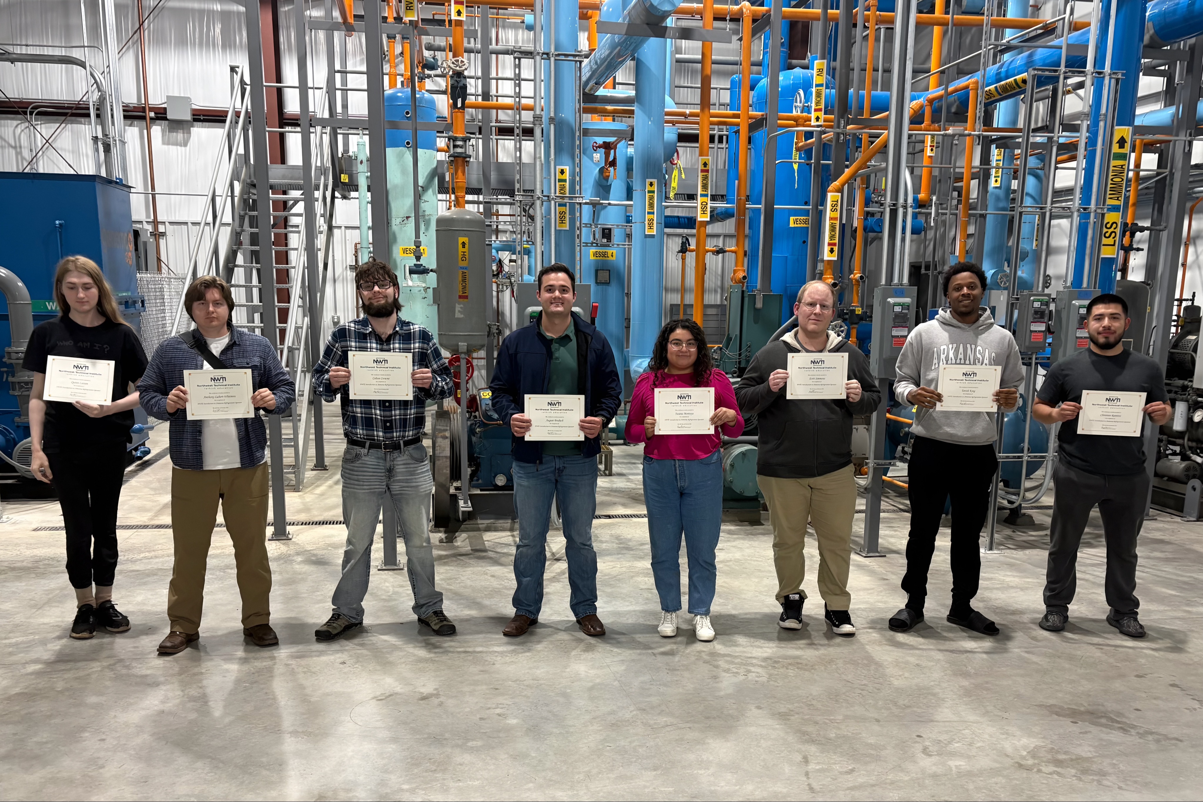 ammonia graduating certificate class