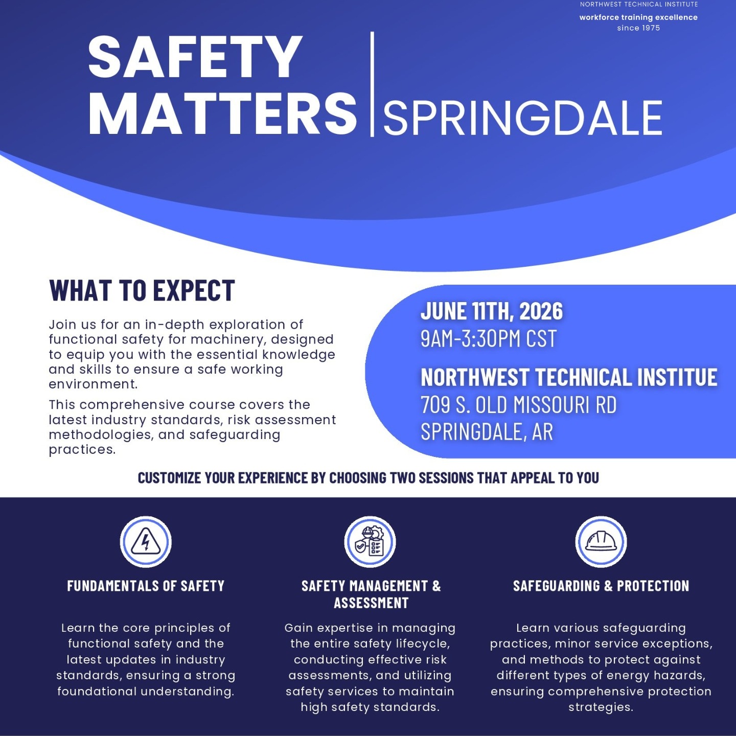 Keathlety Patterson Safety matters class flyer