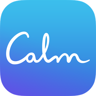 The word Calm
