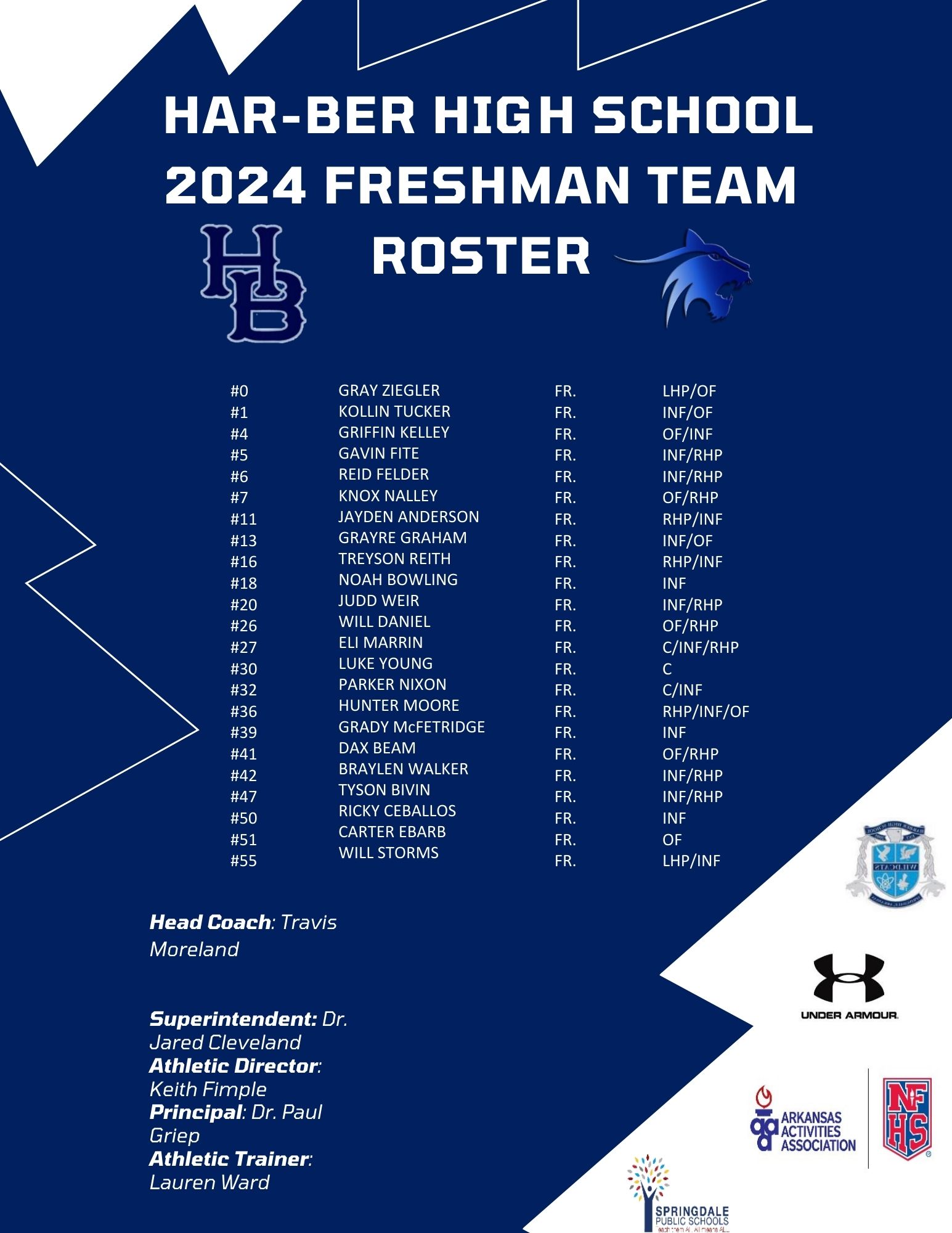 Freshman Roster