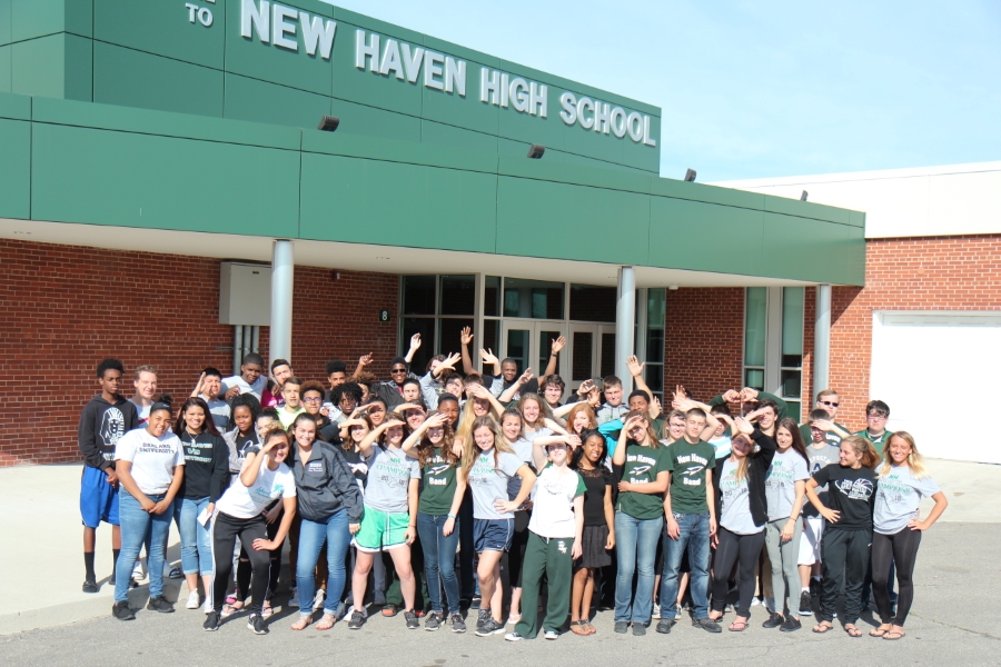 students in new heaven high school