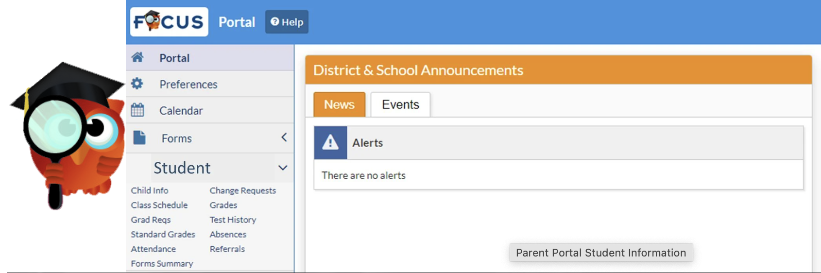 FOCUS Parent Portal