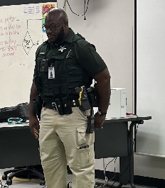 Rashard Fleming, SRO at Suwannee Riverside Elementary School.