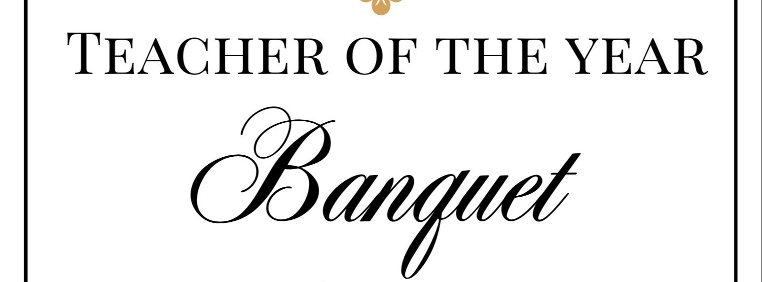 Teacher of the Year Banquet Flyer