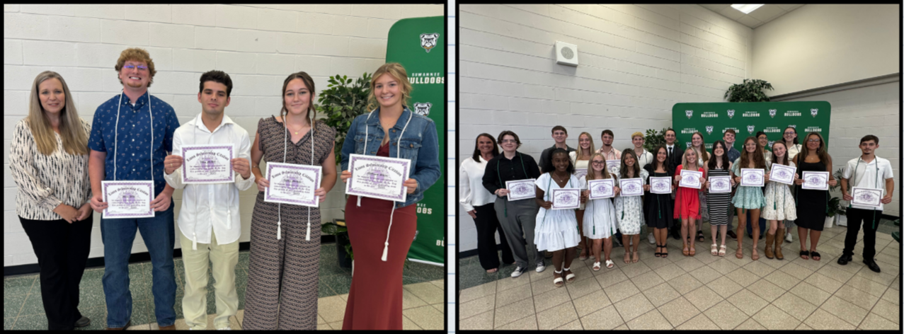 Top Scholars Honored at 62nd Annual Senior Top 10% Awards Banquet