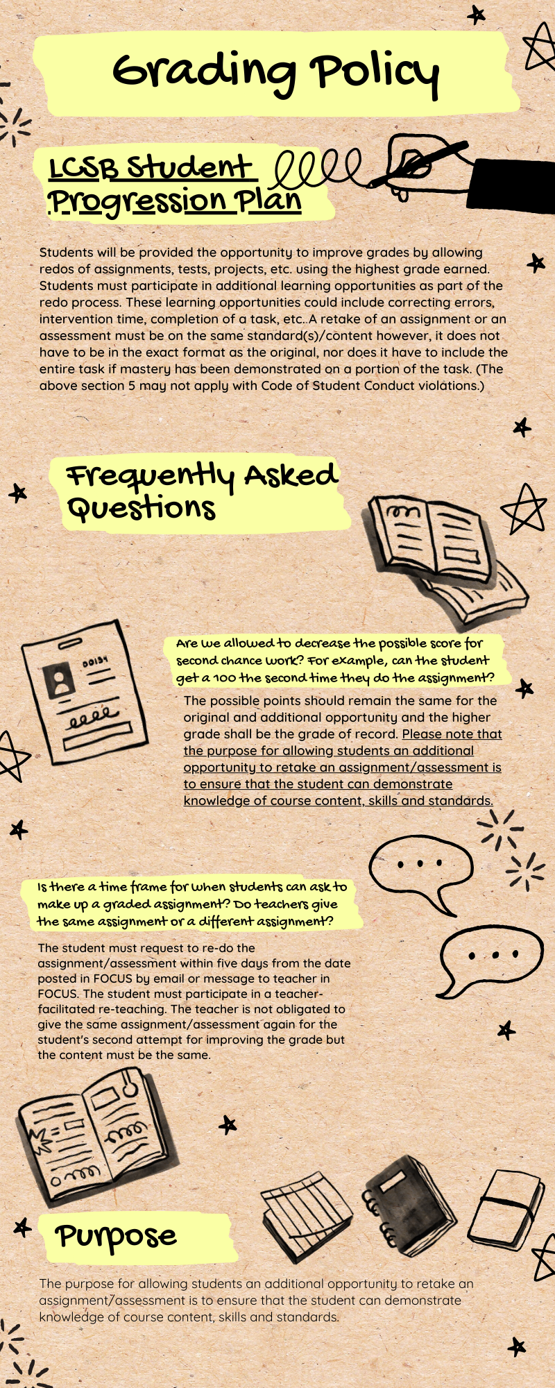 Grading Policy - Click link for more information