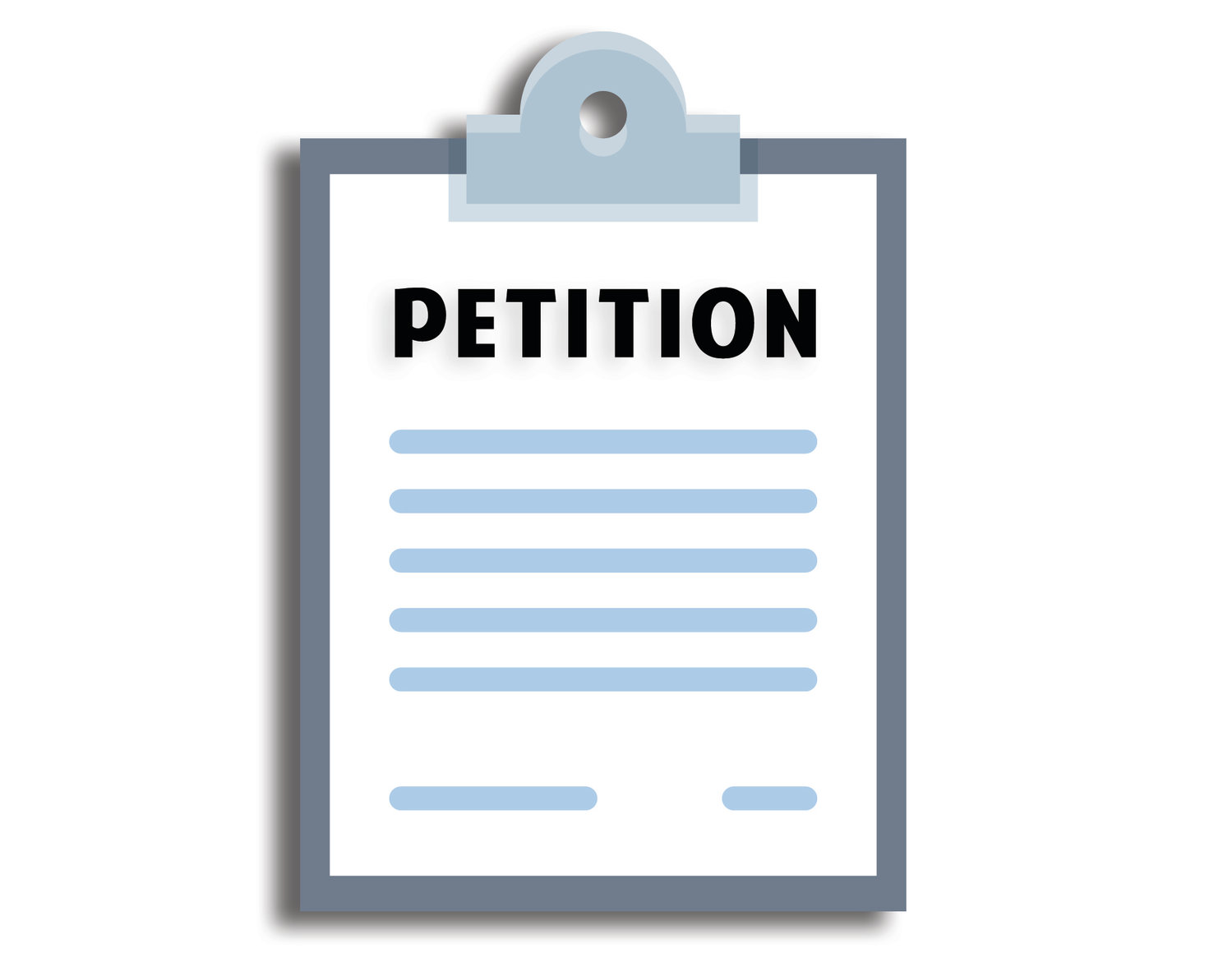 Petition clipboard