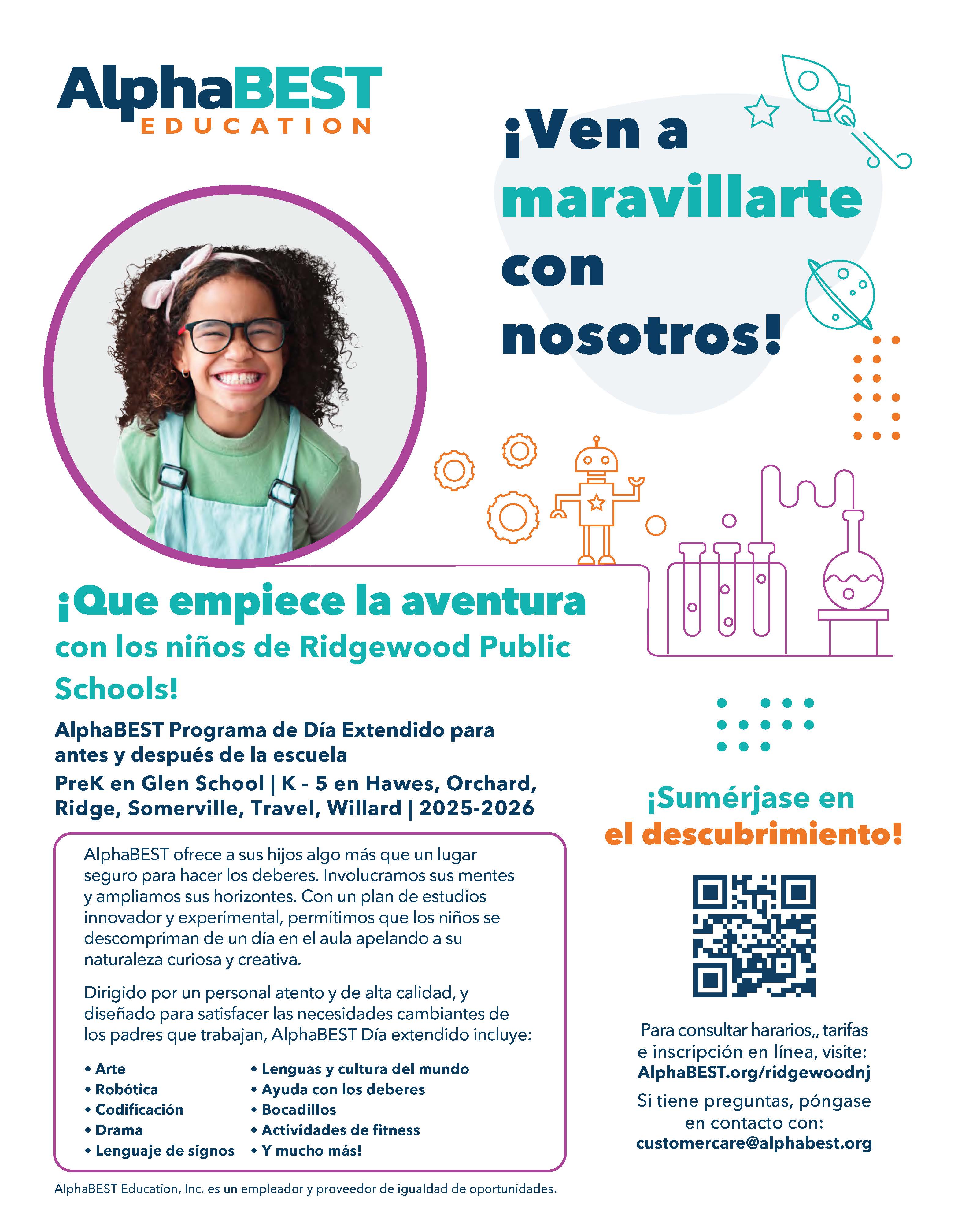AlphaBest in Spanish with QR Code
