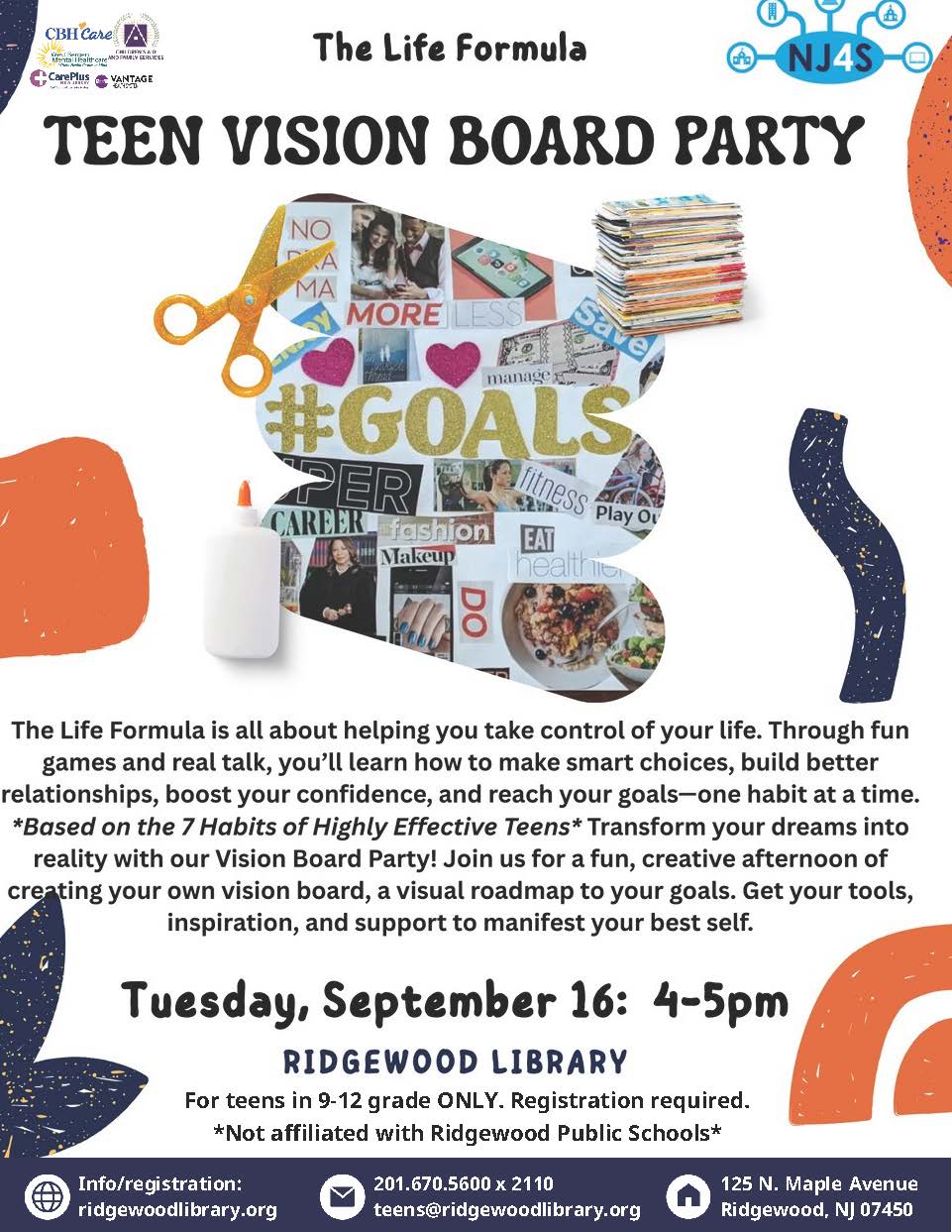 Teen Events at RPL