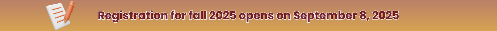 Registration opens September 8th