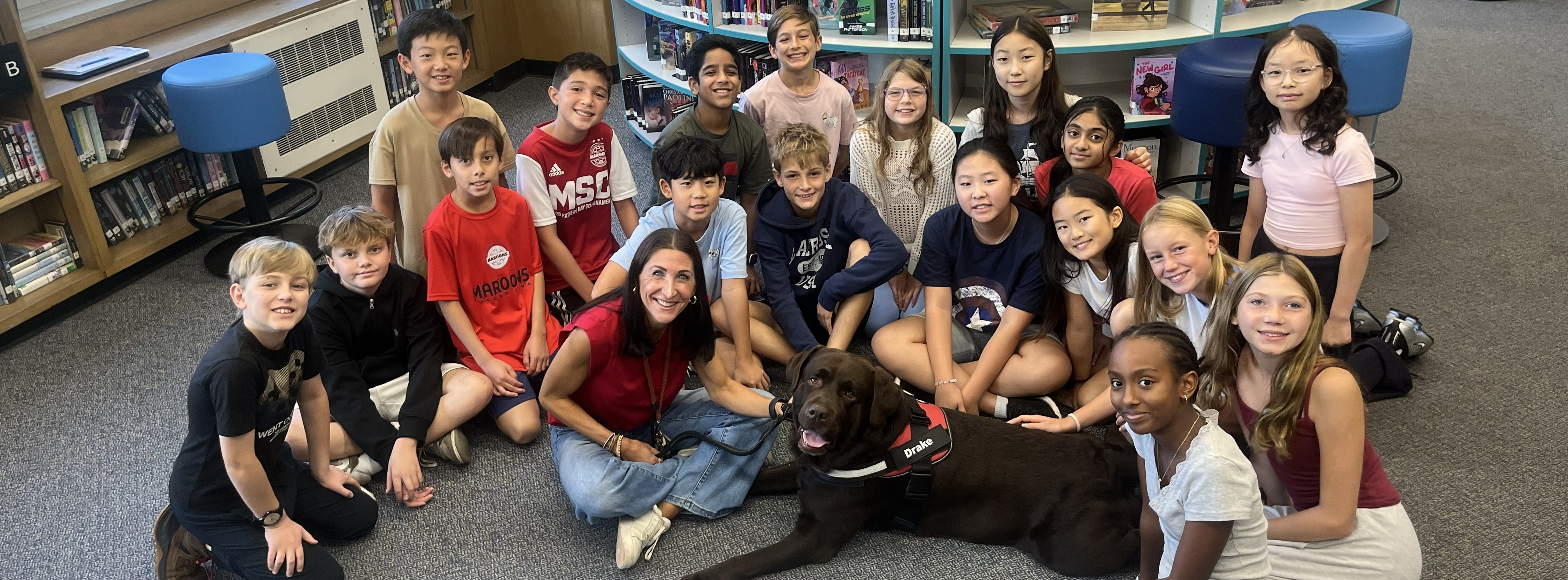BFMS with service dog Drake