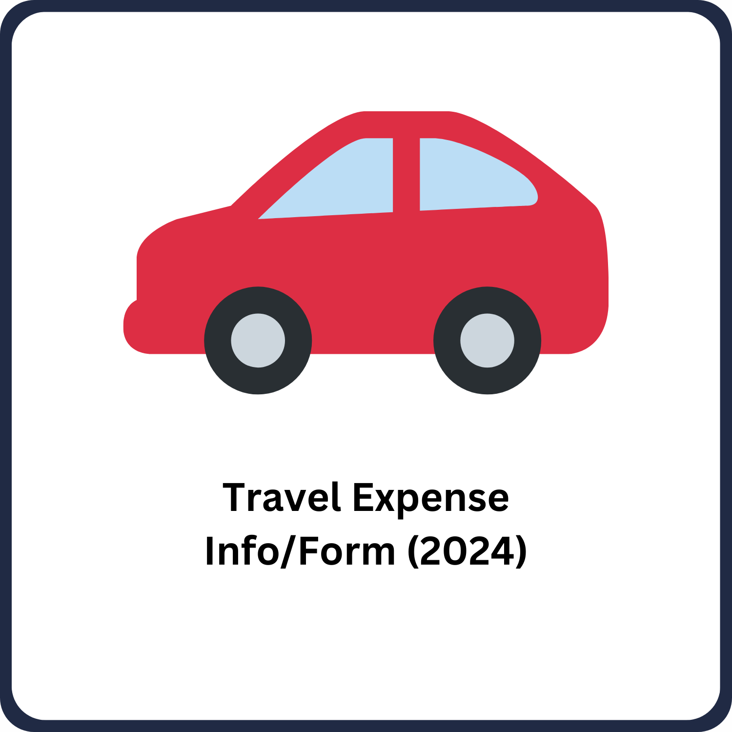 Travel Expense Info/Form (2024)