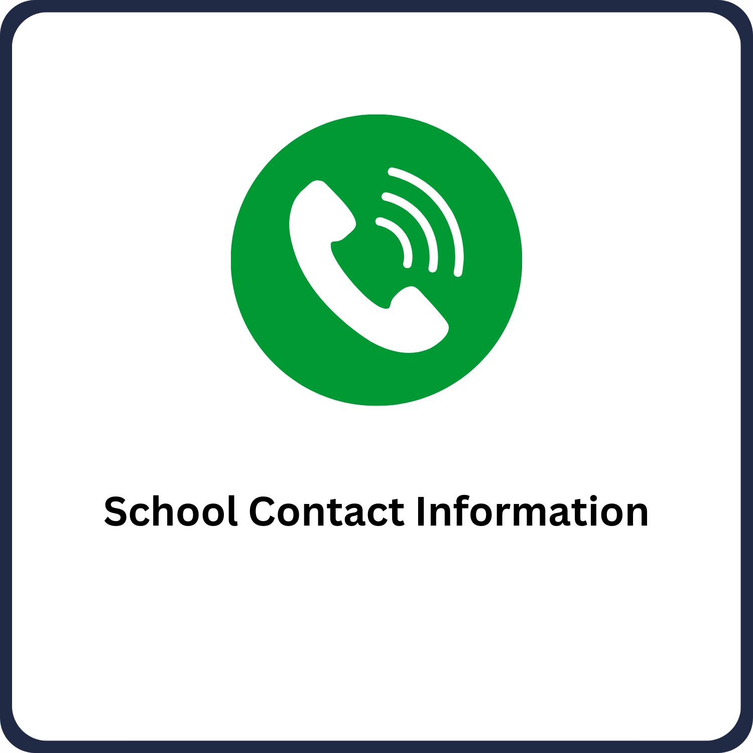 School Contact Information