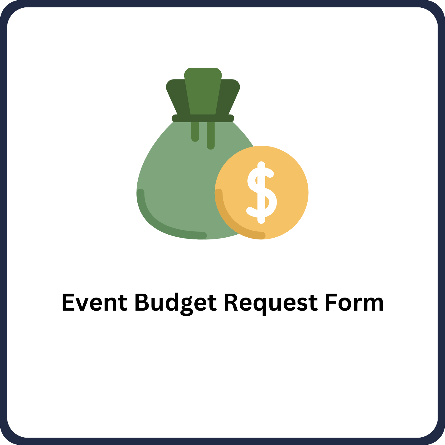 Event Budget Request Form