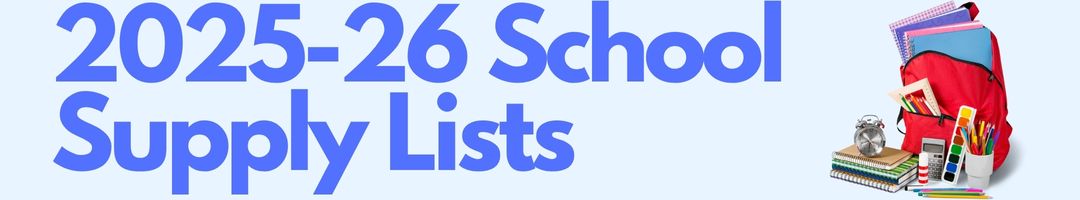 school supply lsits