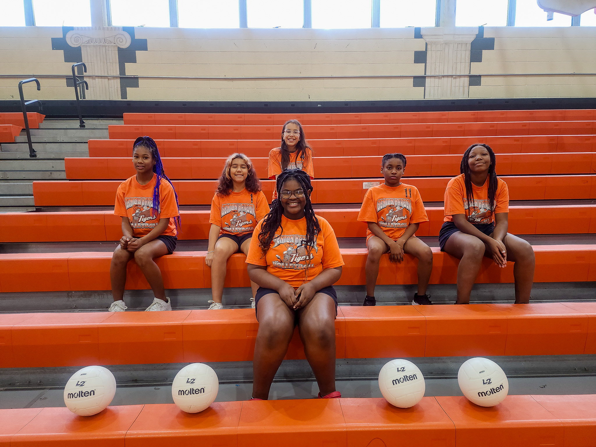 Middle school Volleyball team