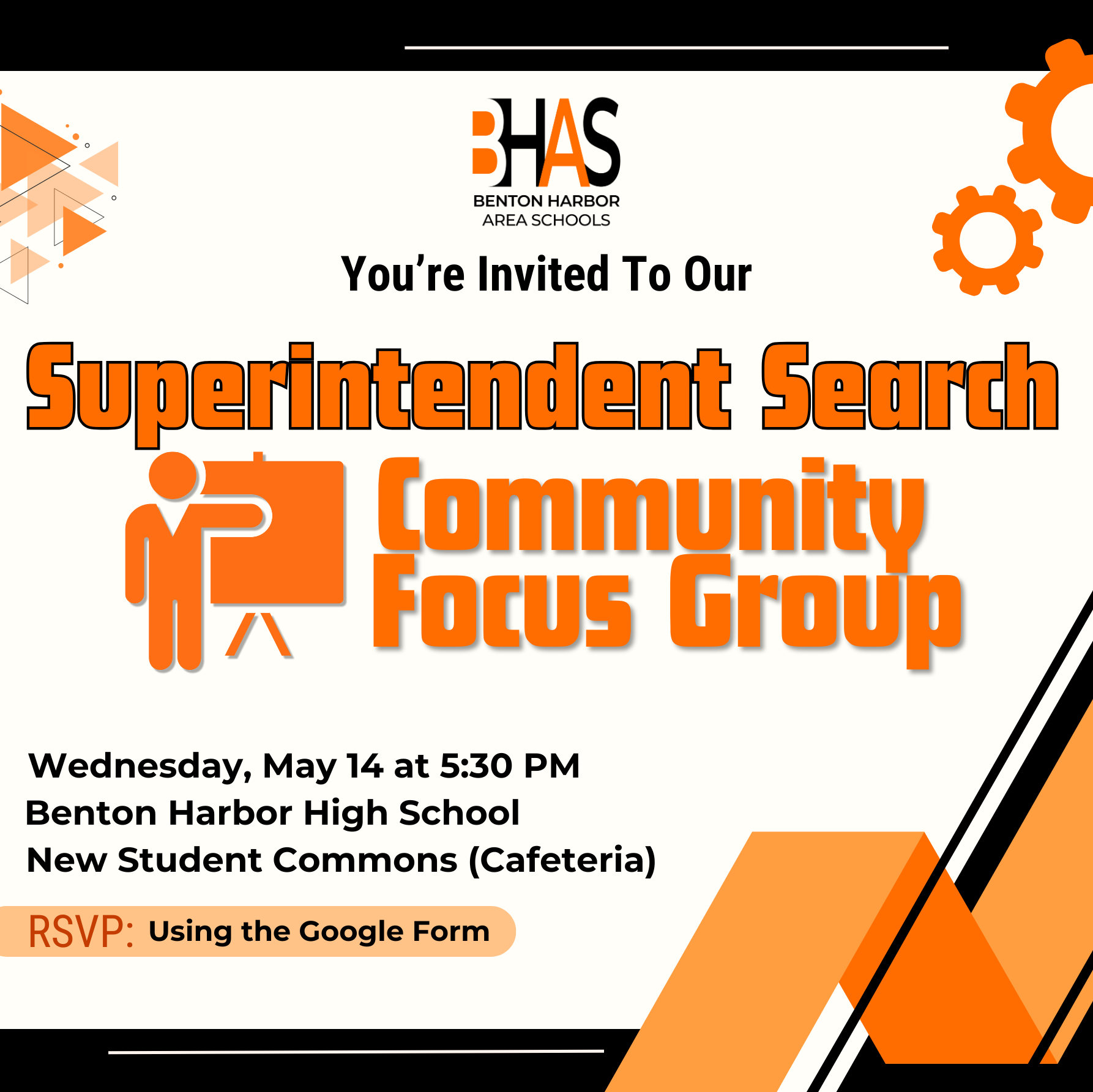 superintendent Search Community Focus Group