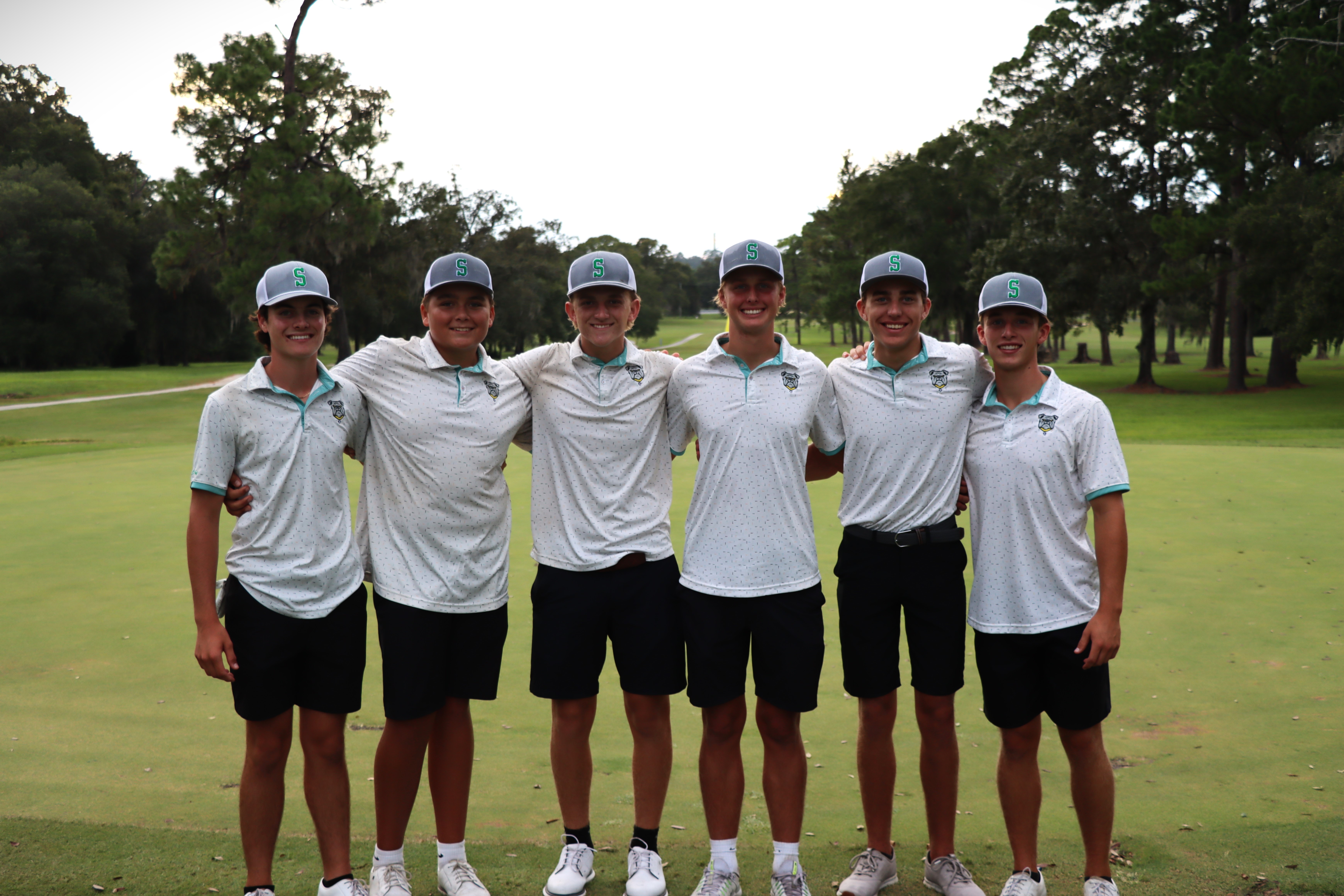 Boys Golf Group 