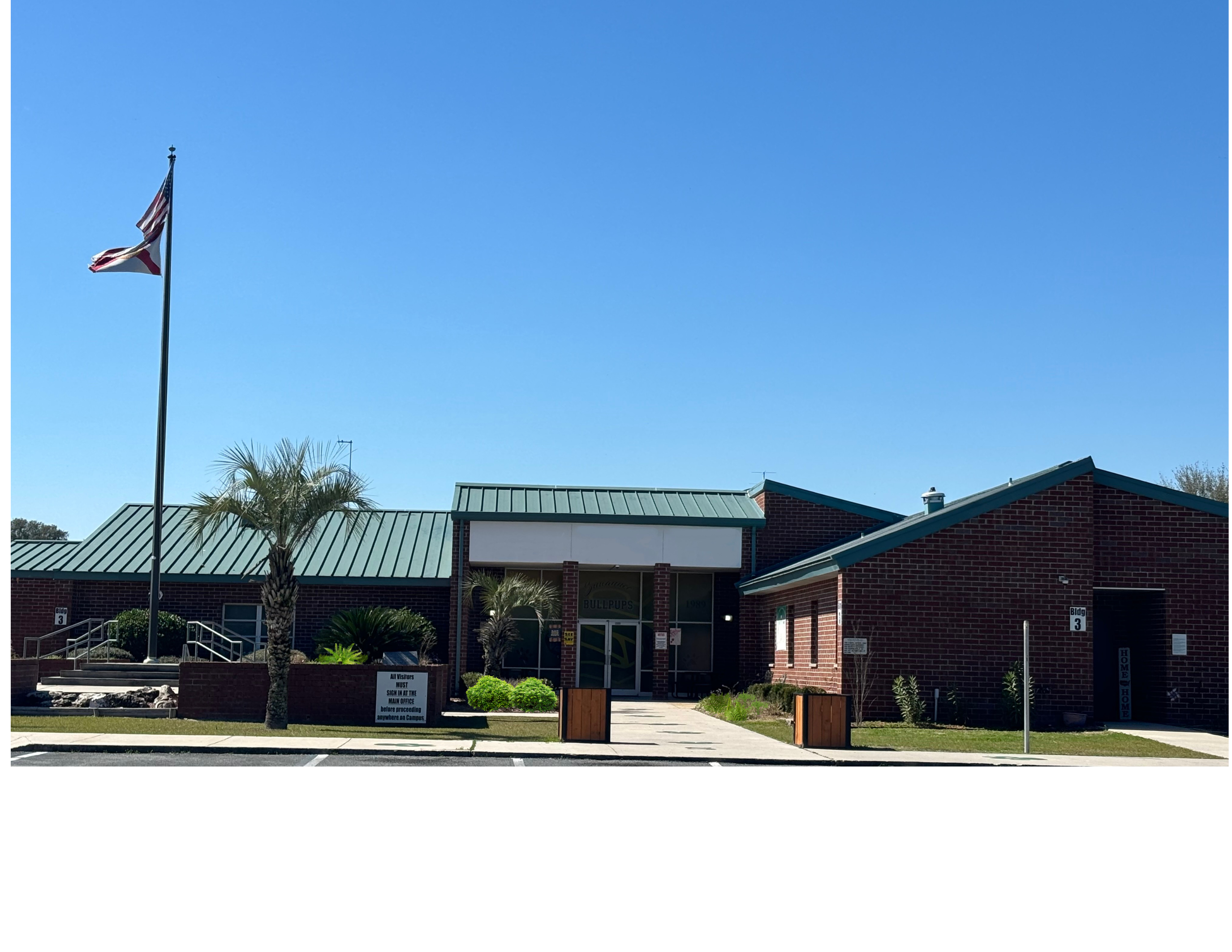 front of SMS school