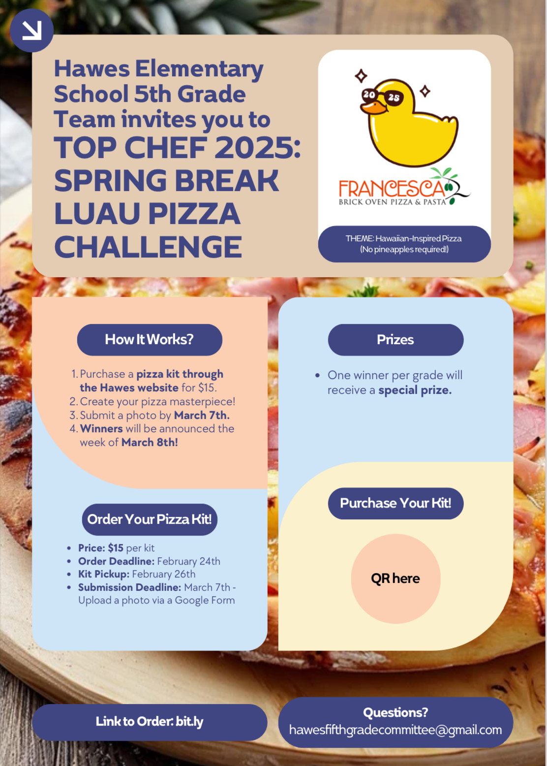 Top Chef 2025 - Spring Break Luau Pizza  Challenge