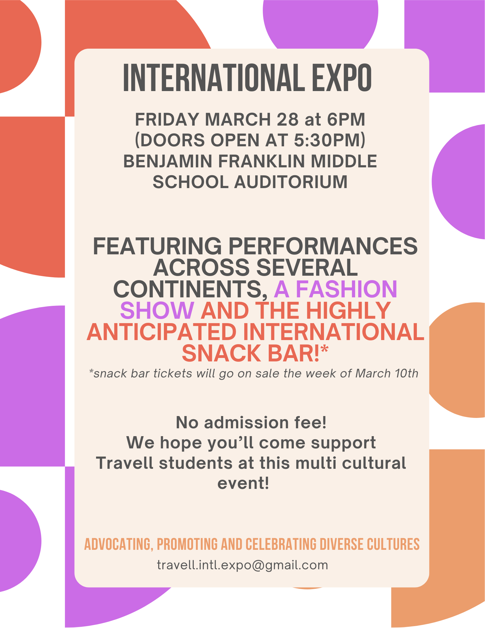 International Expo Event Details