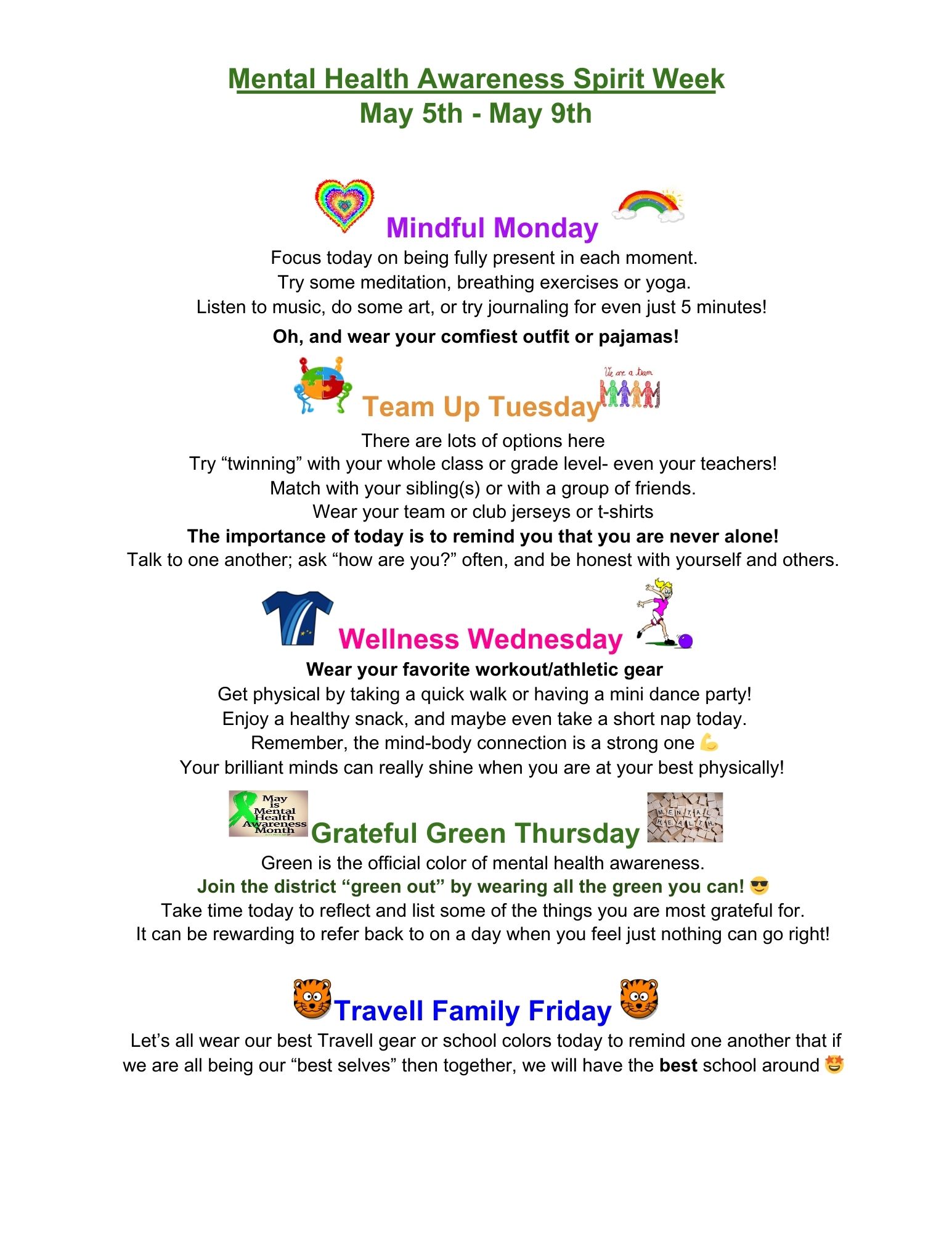 MHAM Spirit Week 
