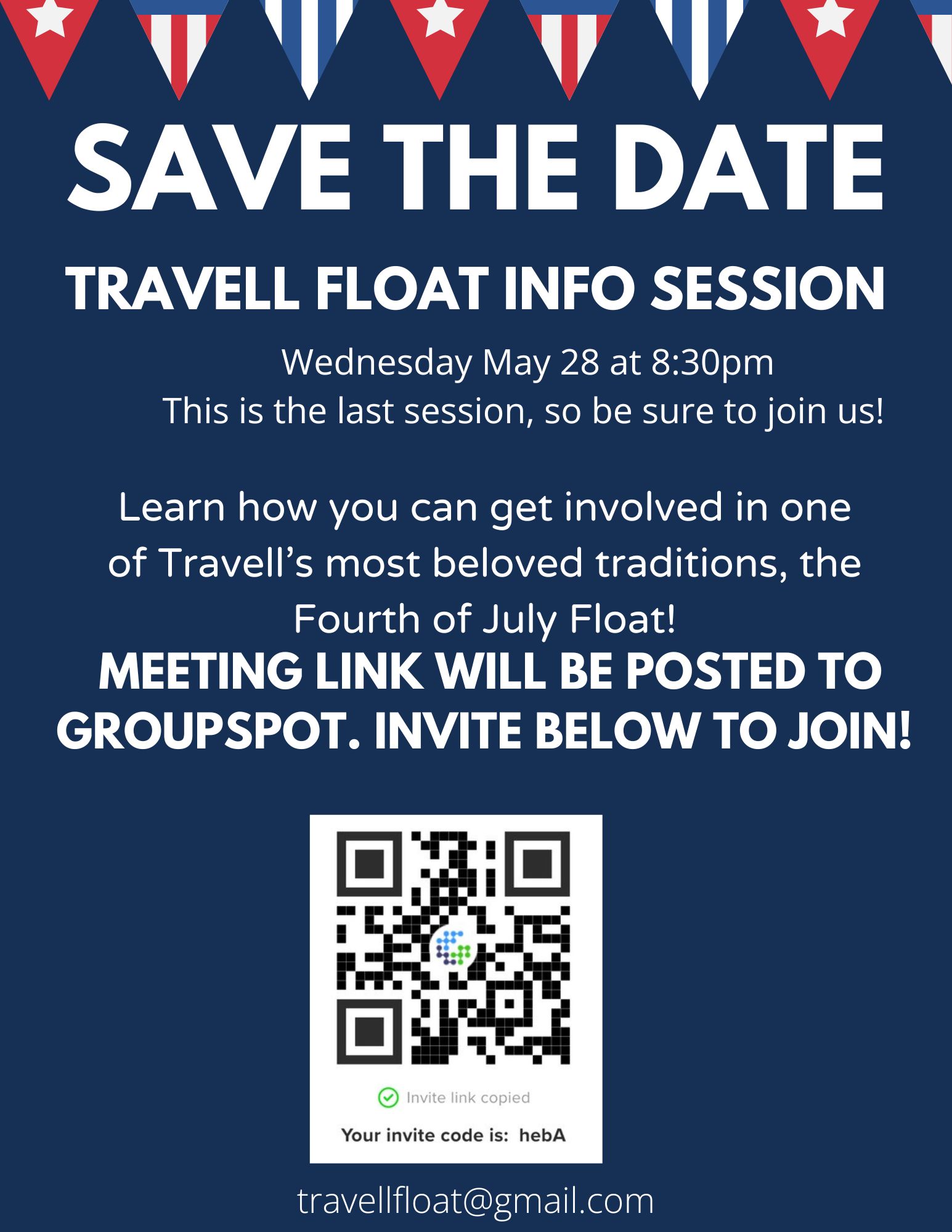 July 4th Float Meeting