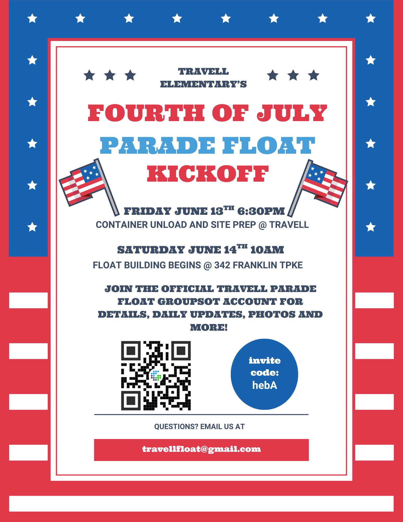 July 4th Float Kick Off