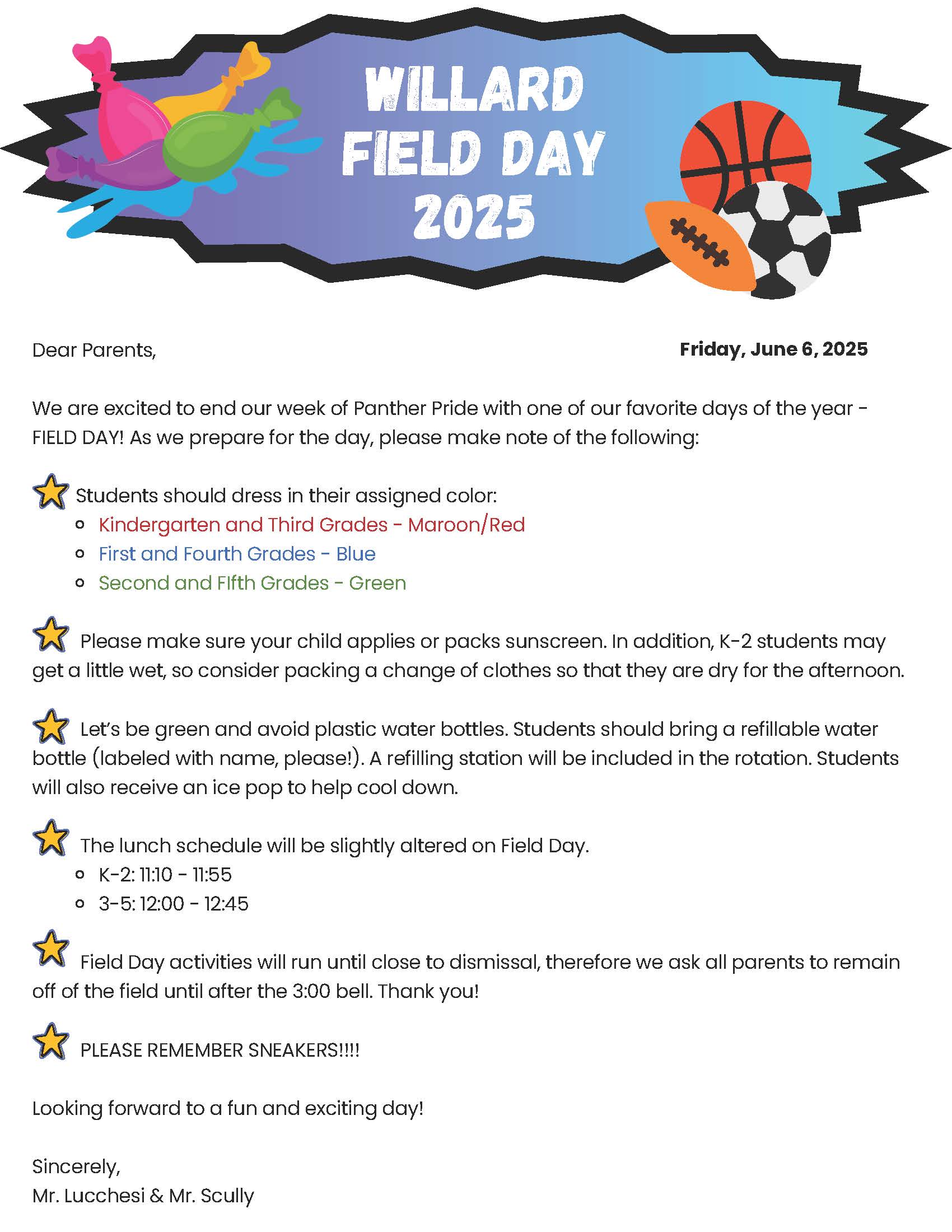 Field Day flyer