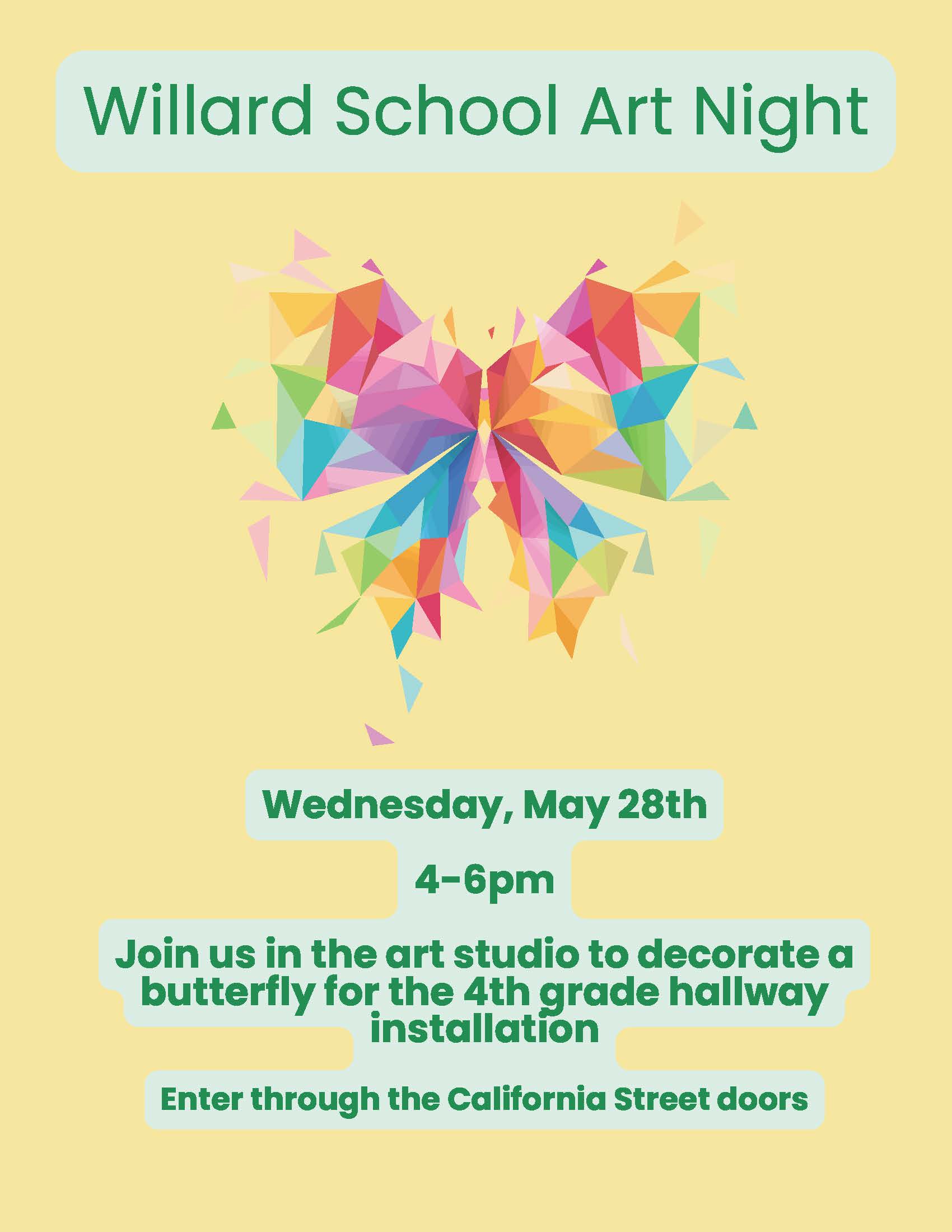 Art Night flyer