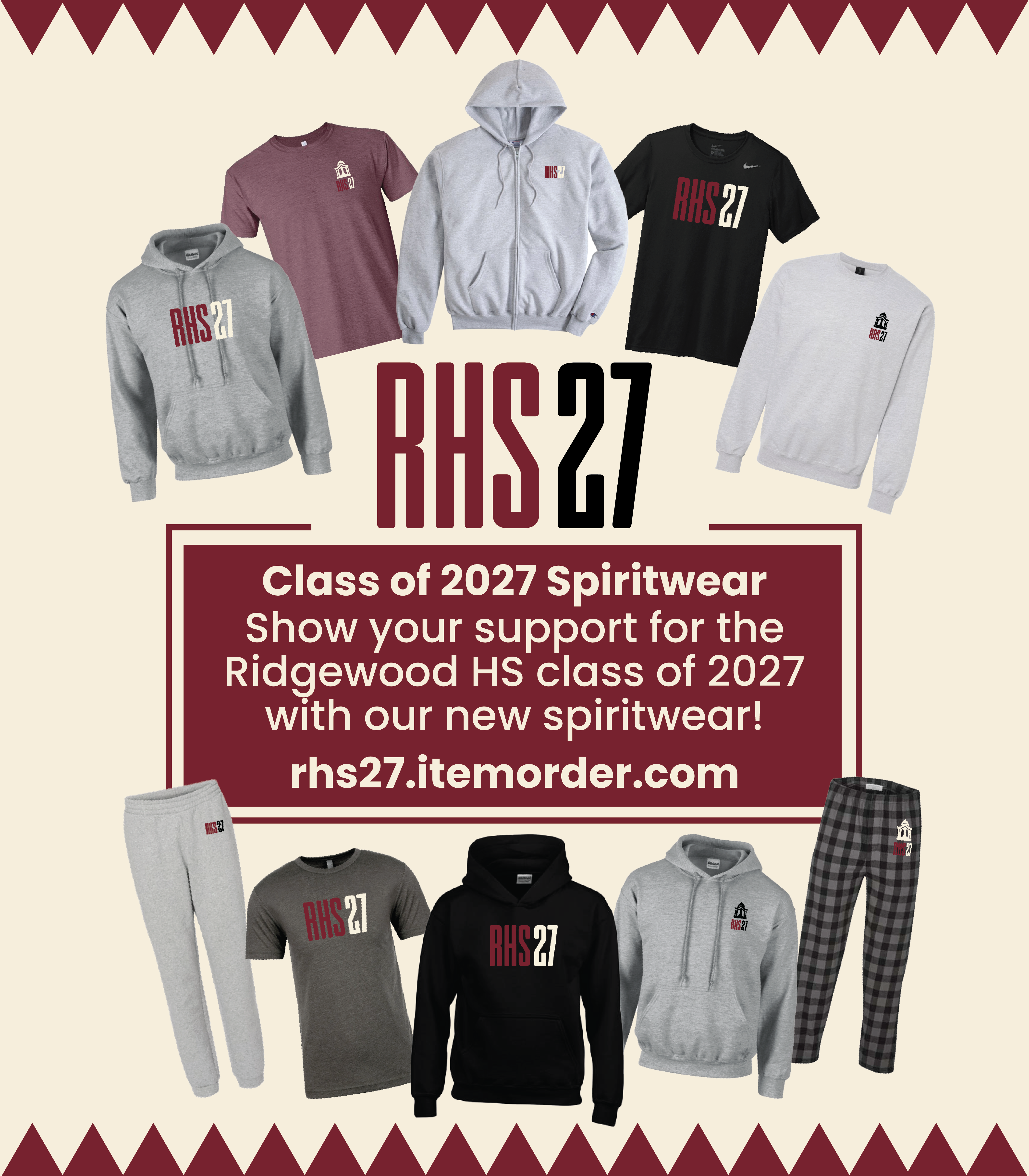 RHS 2027 Spirit Wear