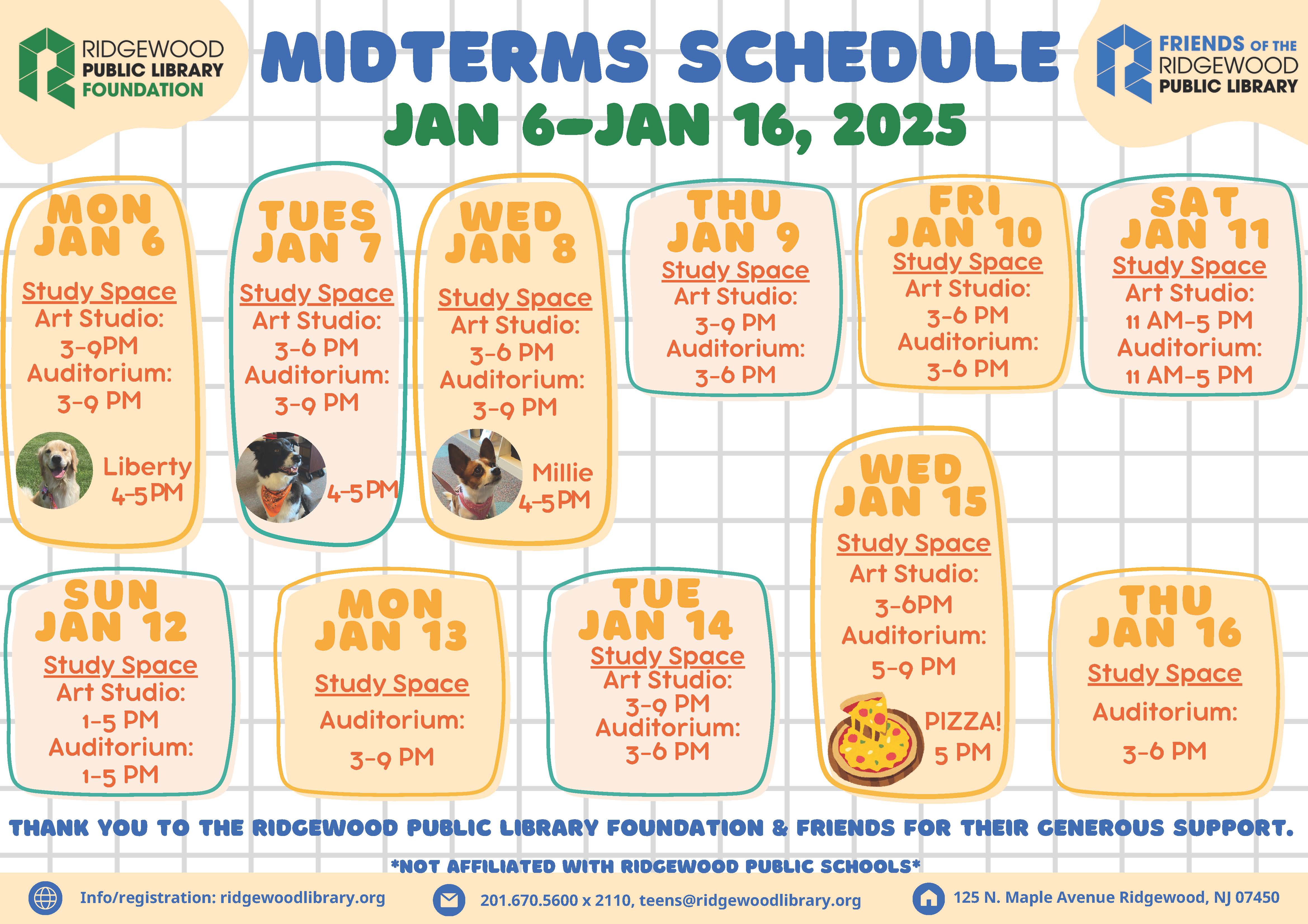 Midterm Schedule at RPL