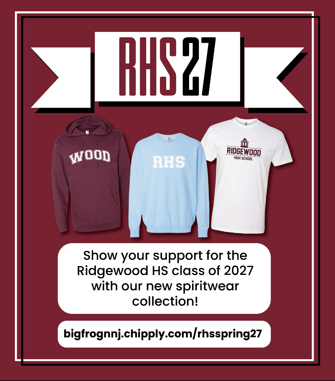 RHS Class of 2027 Merchandise