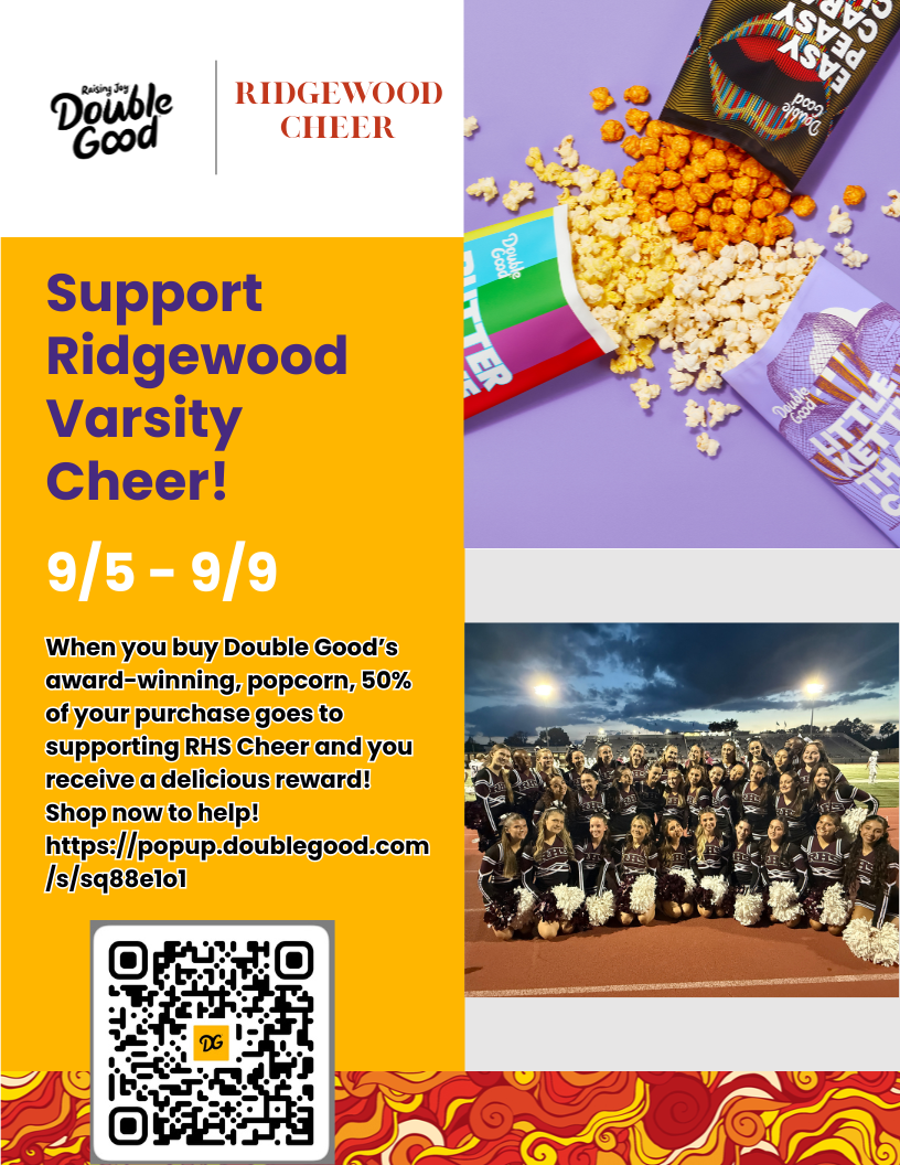 Purchase Popcorn to Support RHS Varsity Cheer!