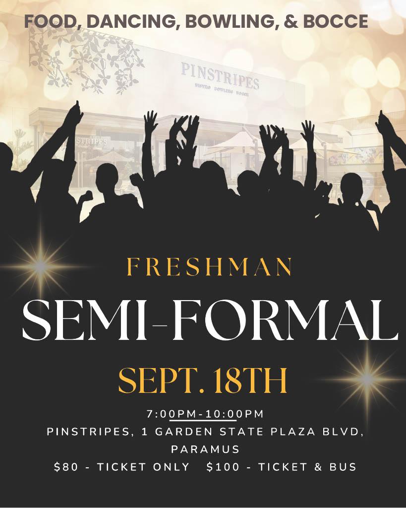 Freshmen Class - Join us for the Freshmen Semi-Formal Forms required to attend