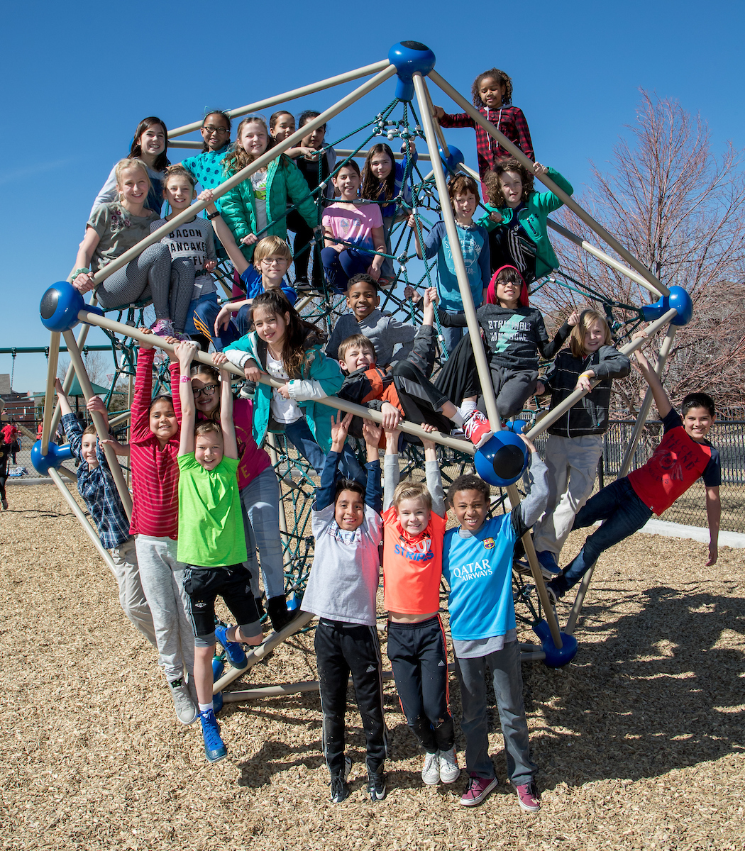 kids in playground