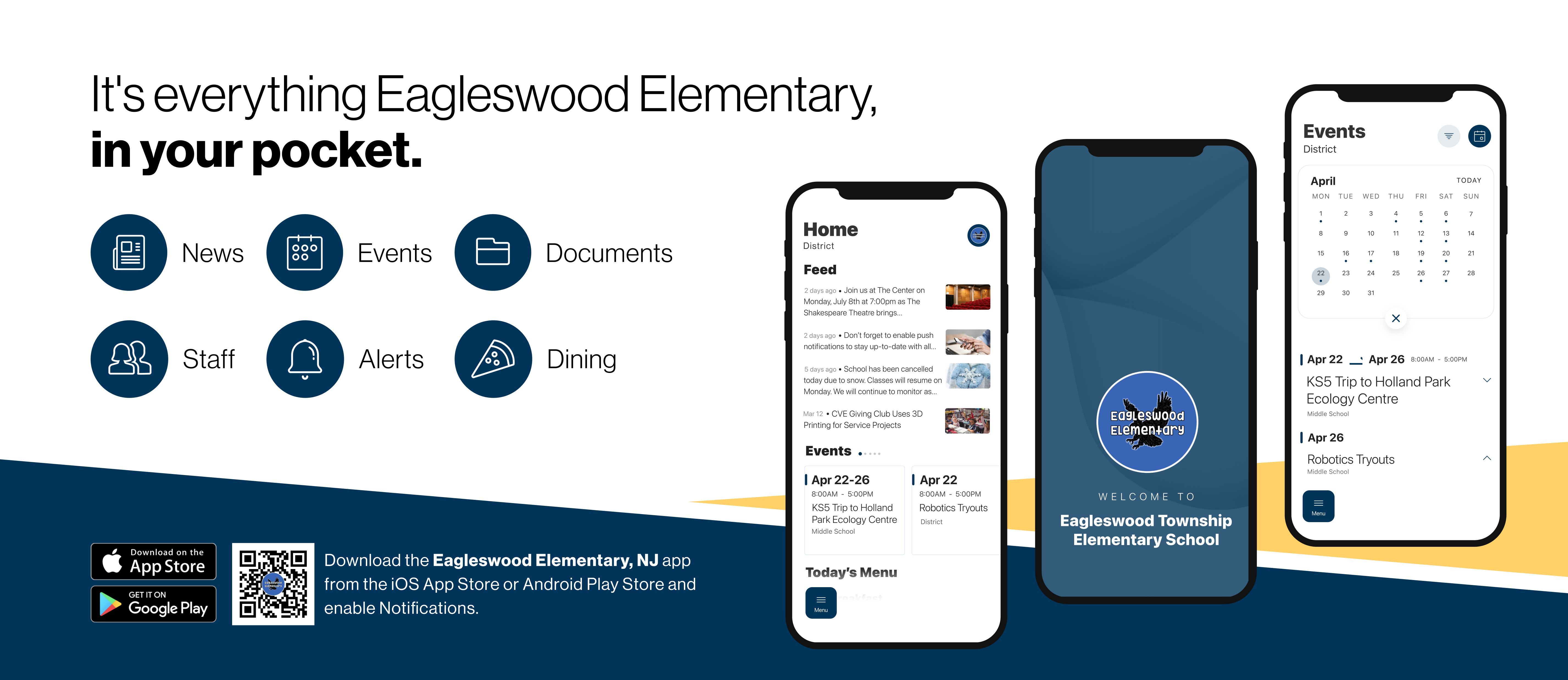 It’s everything Eagleswood Elementary, in your pocket.