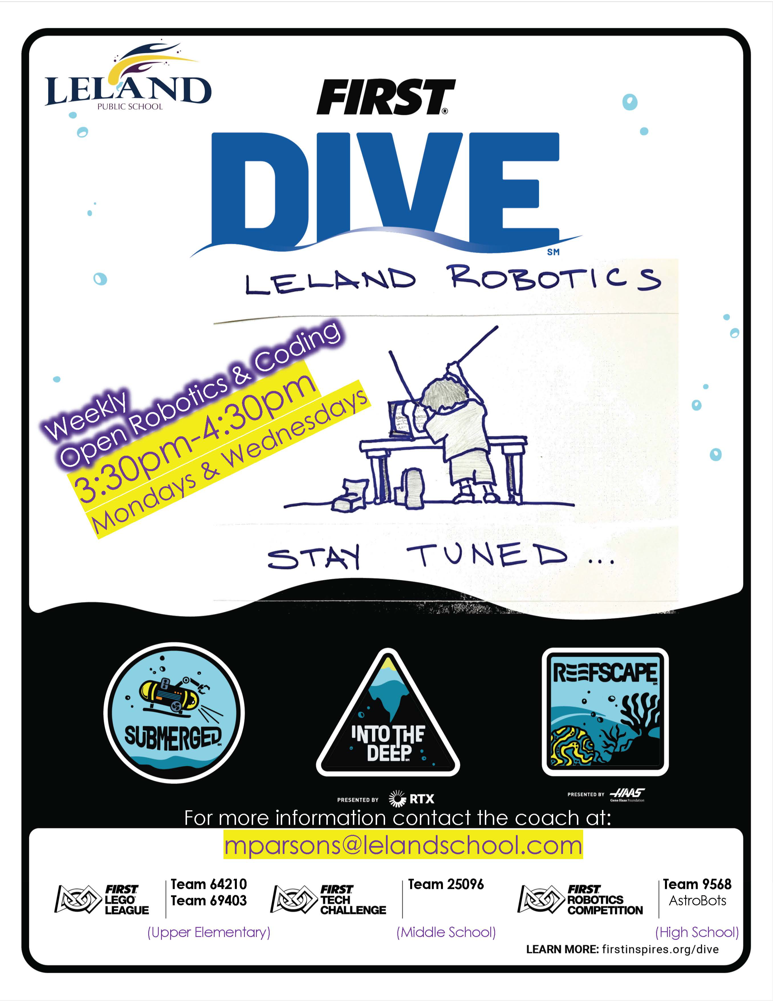 DIVE Recruiting Poster