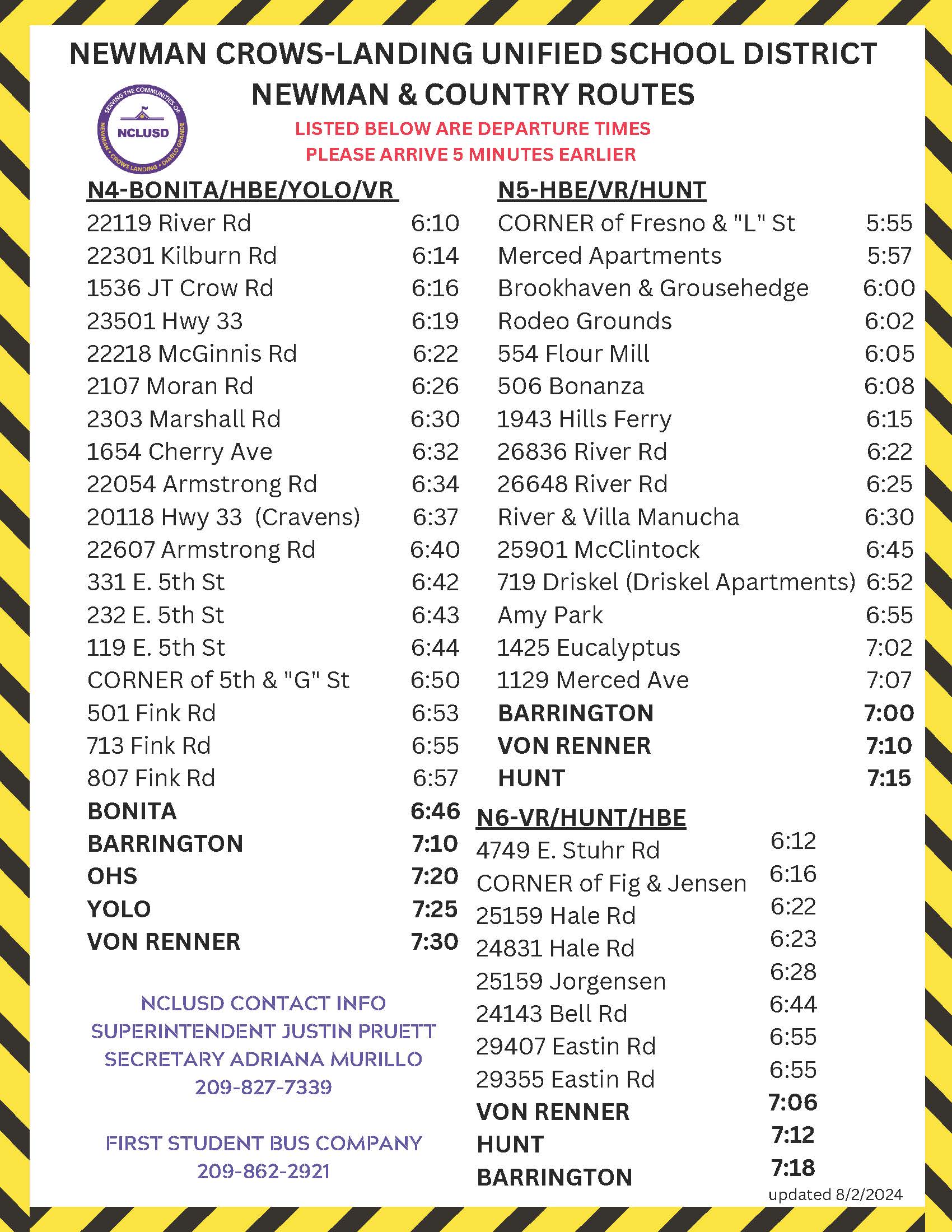 Newman Bus Routes