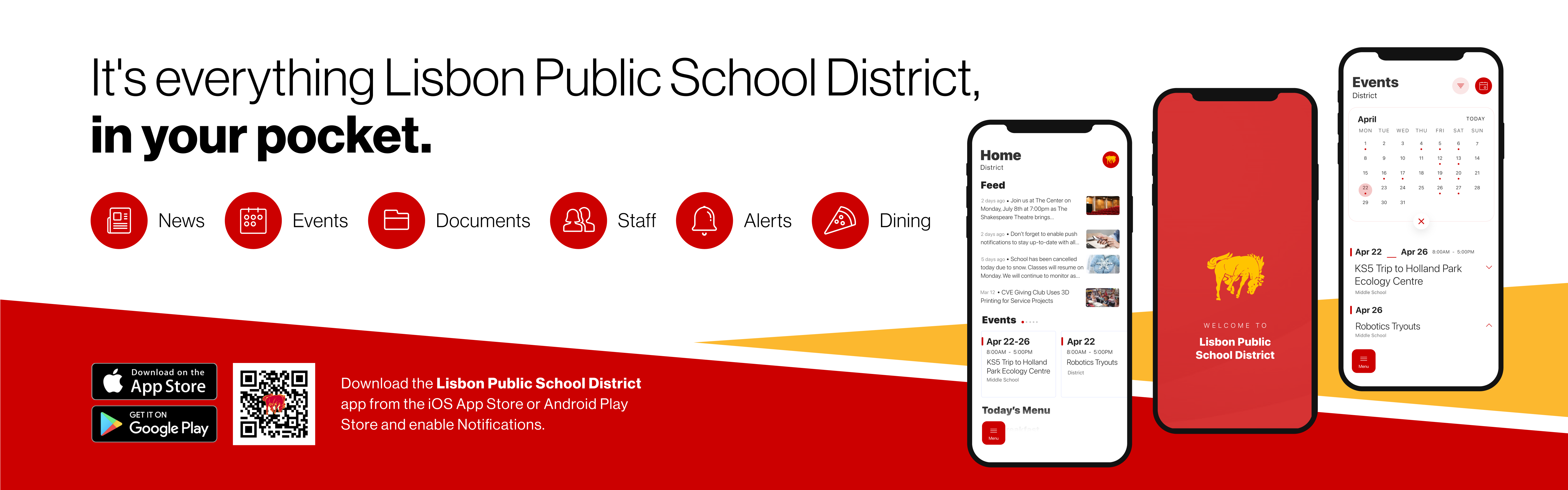 It's everything Lisbon PUblic School District, in your pocket.