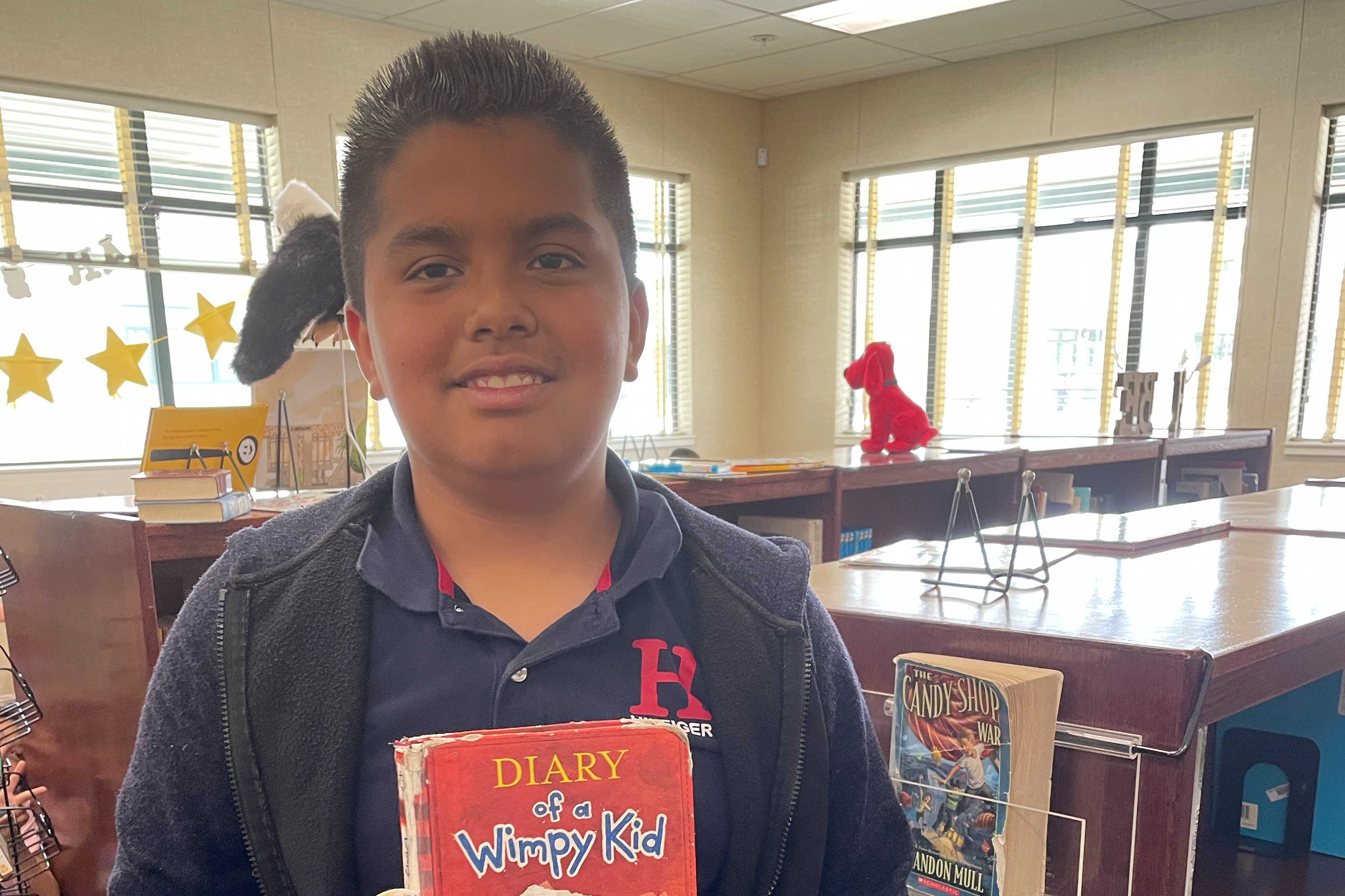 Student finished a book series