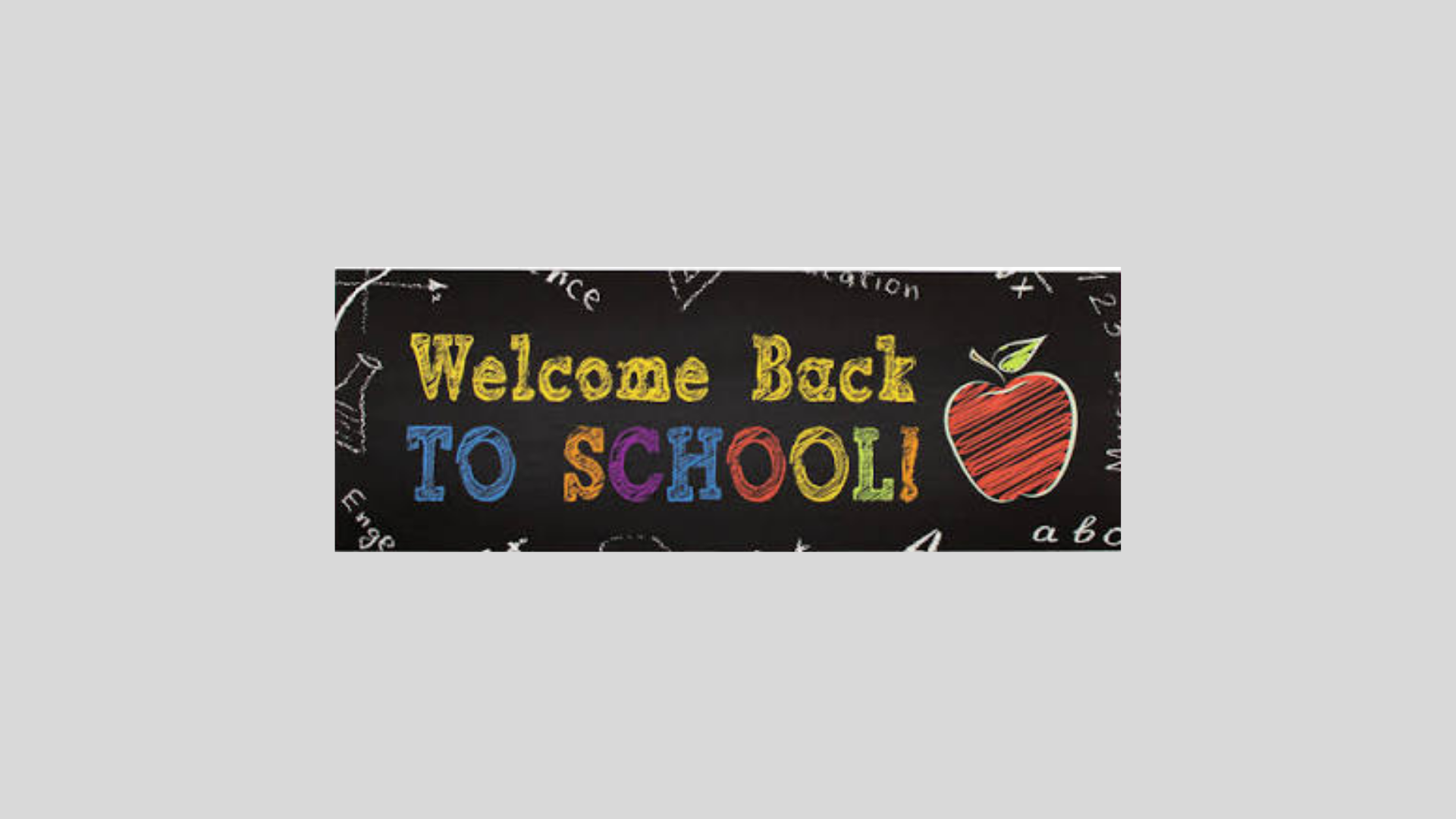 back to school