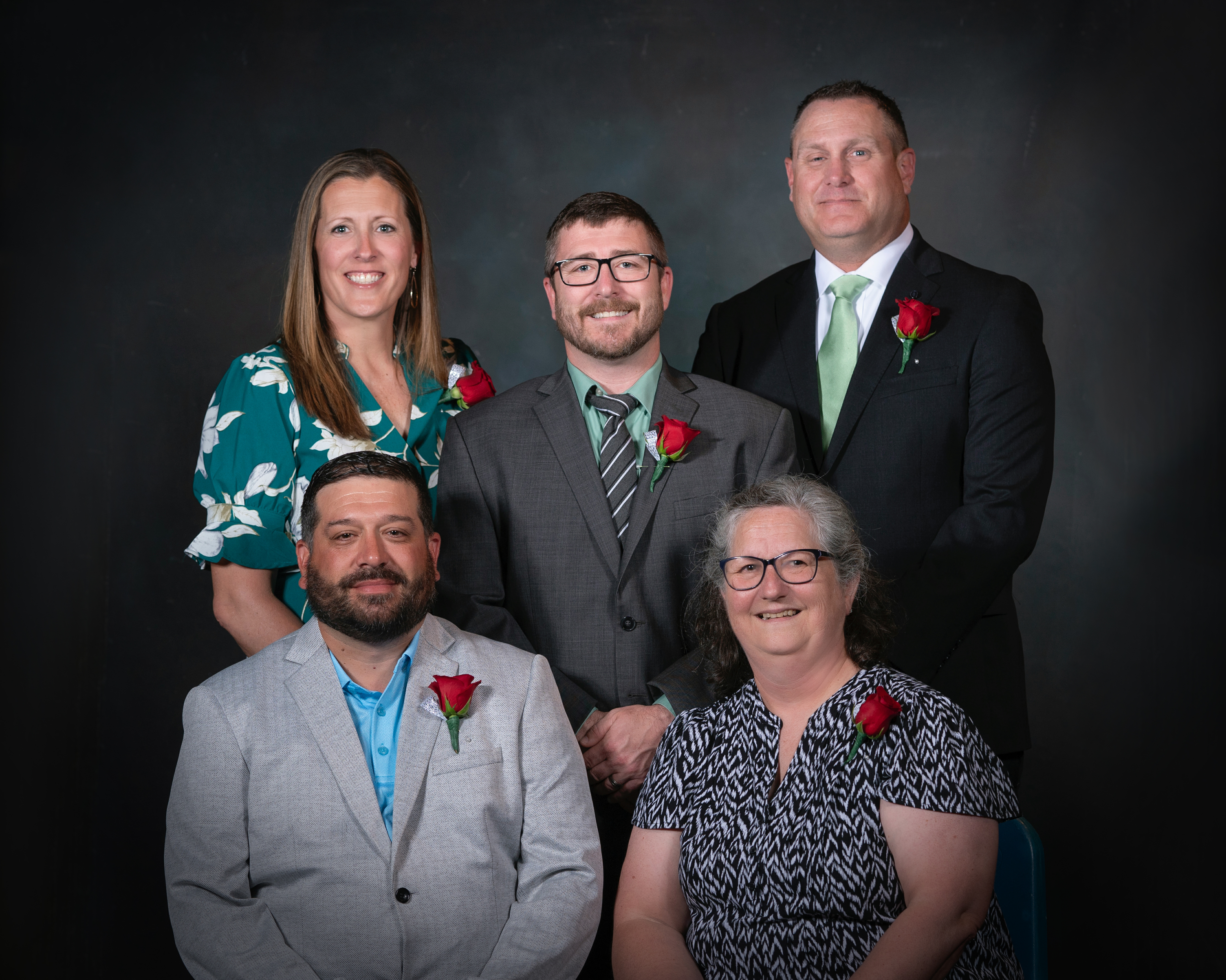 Photo of the Board of Education members