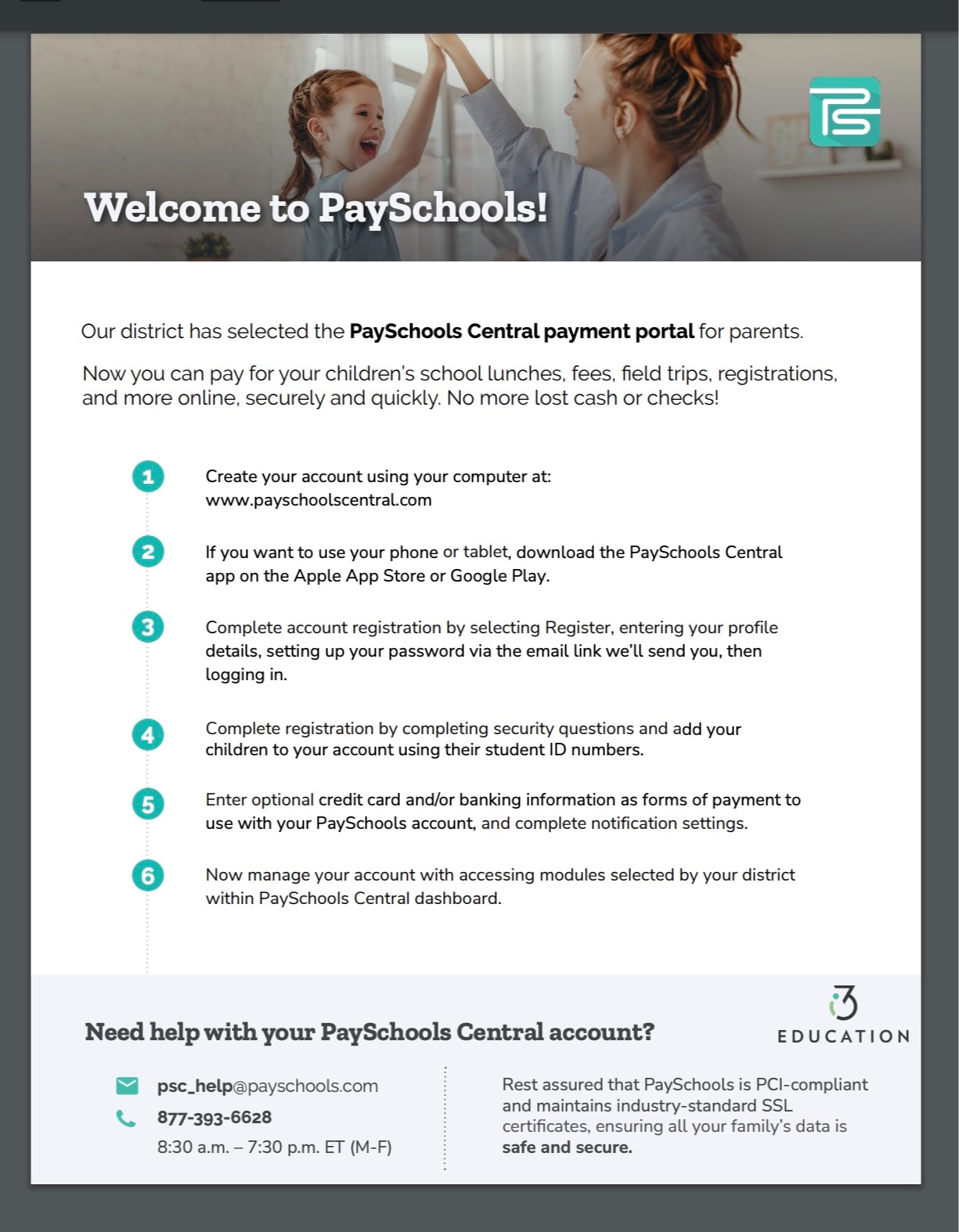 PaySchool Central