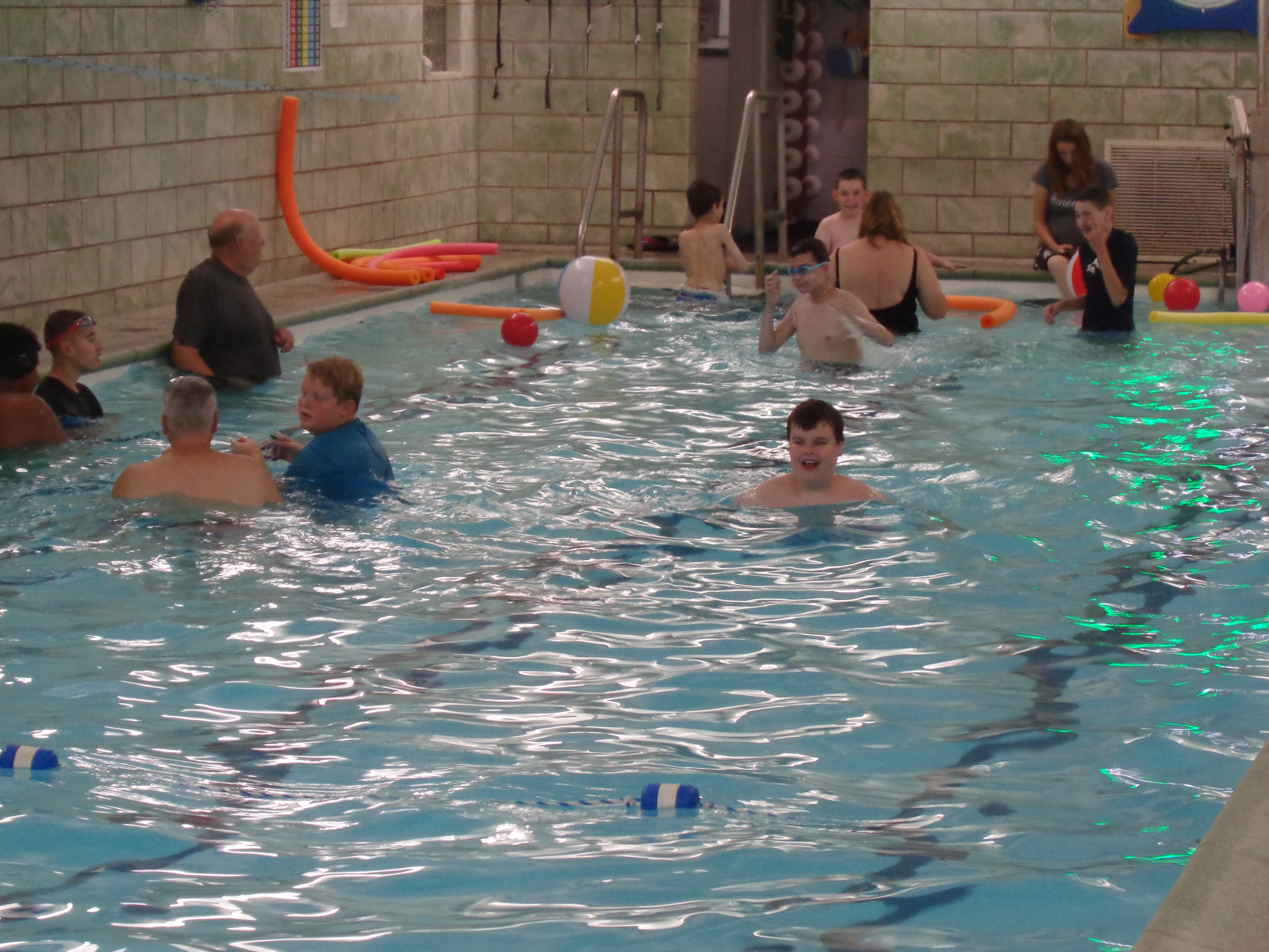 swimming