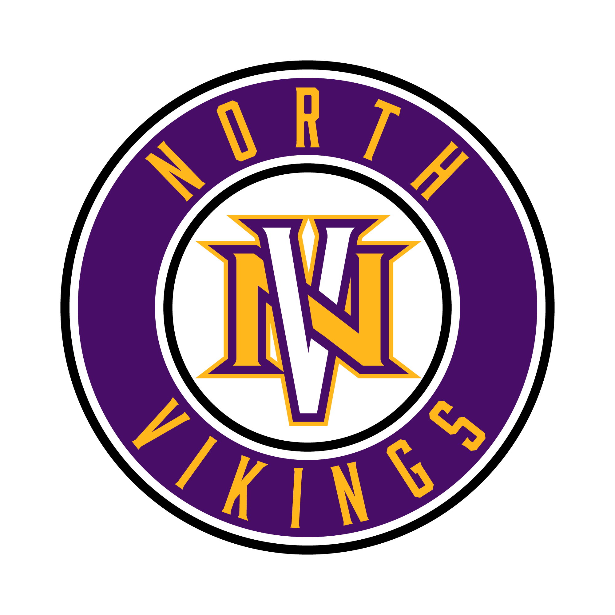 North Vikings logo