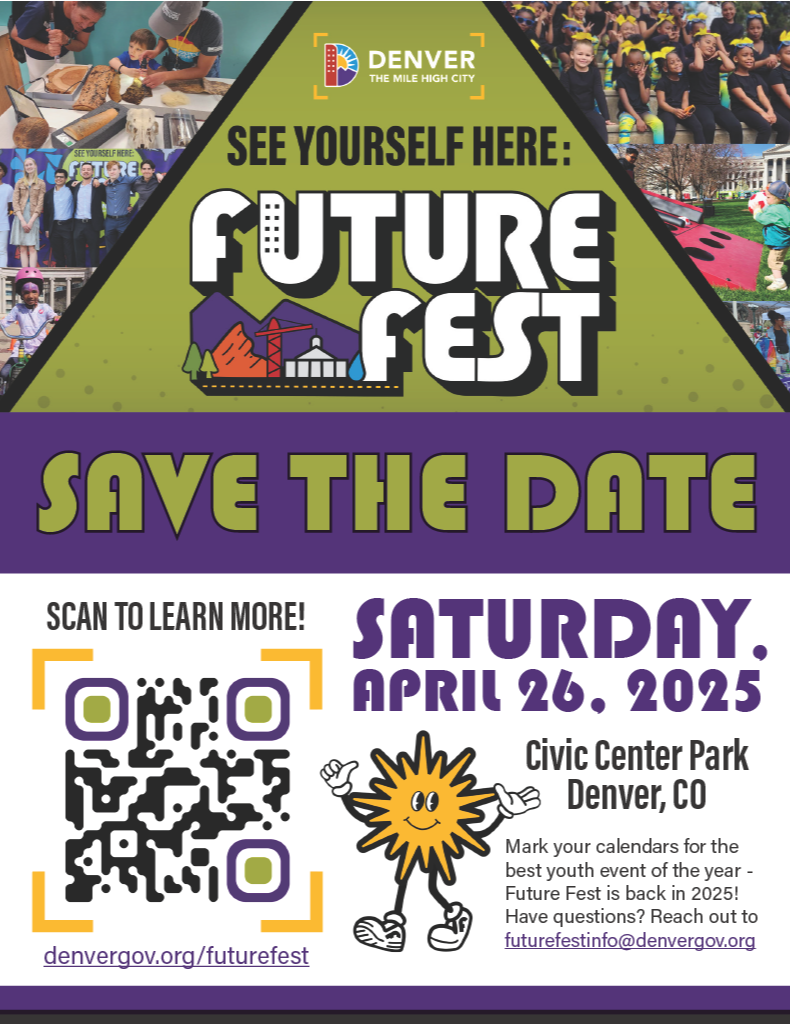 April 26, 2025 Future Fest Save the Date flyer