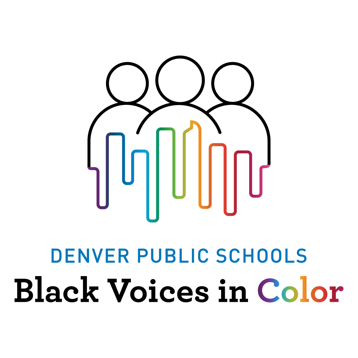 Denver Public Schools Black Voices in Color logo