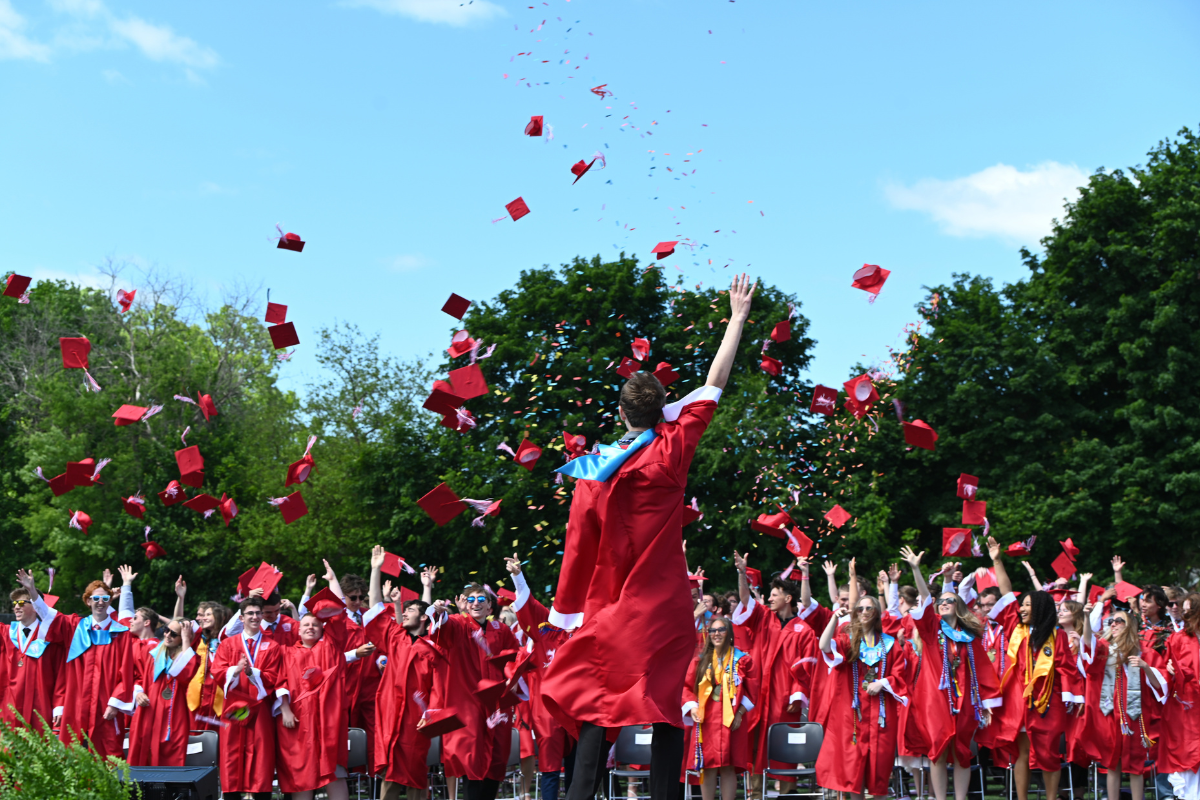 Graduation cap toss 2026