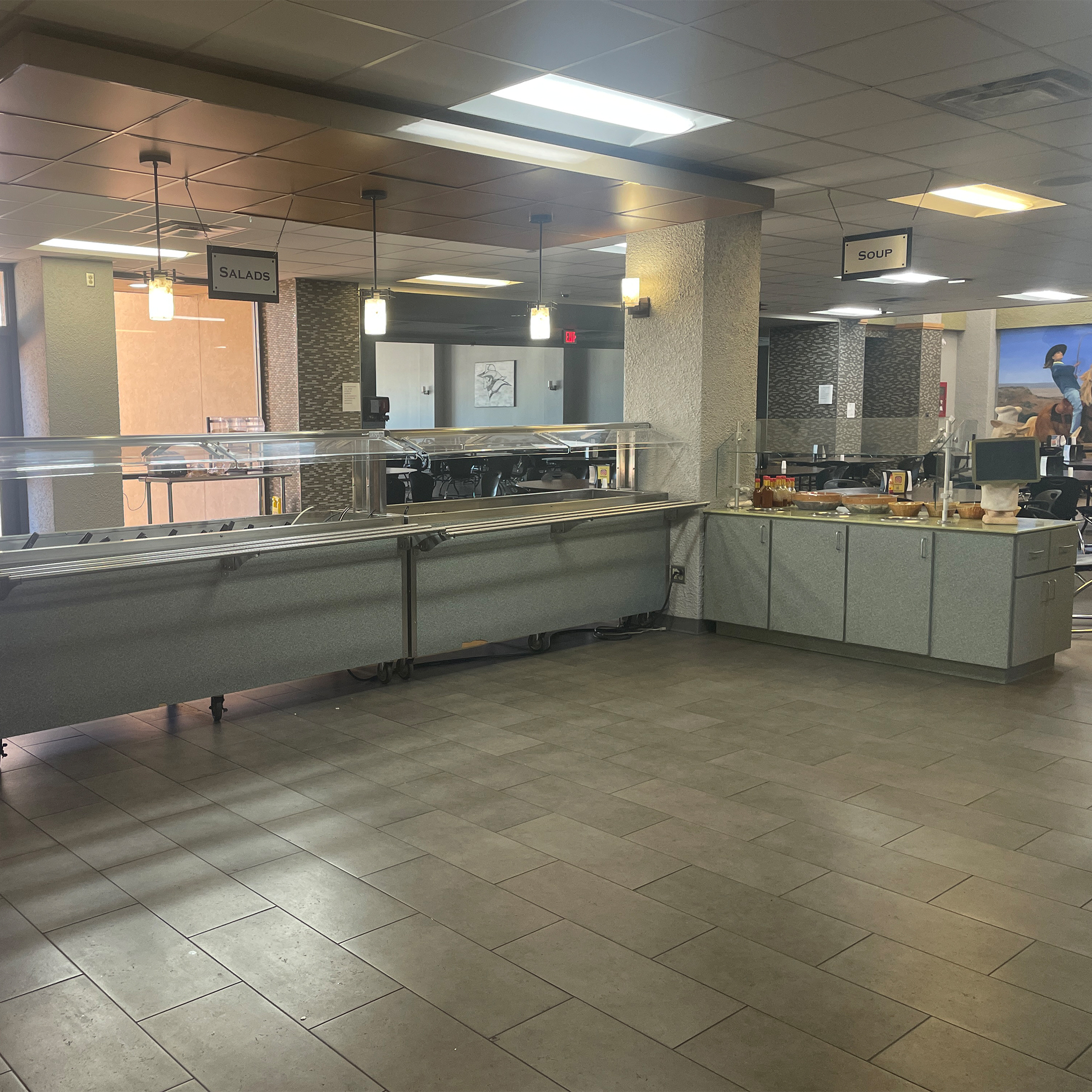 Cafeteria Salad Bar